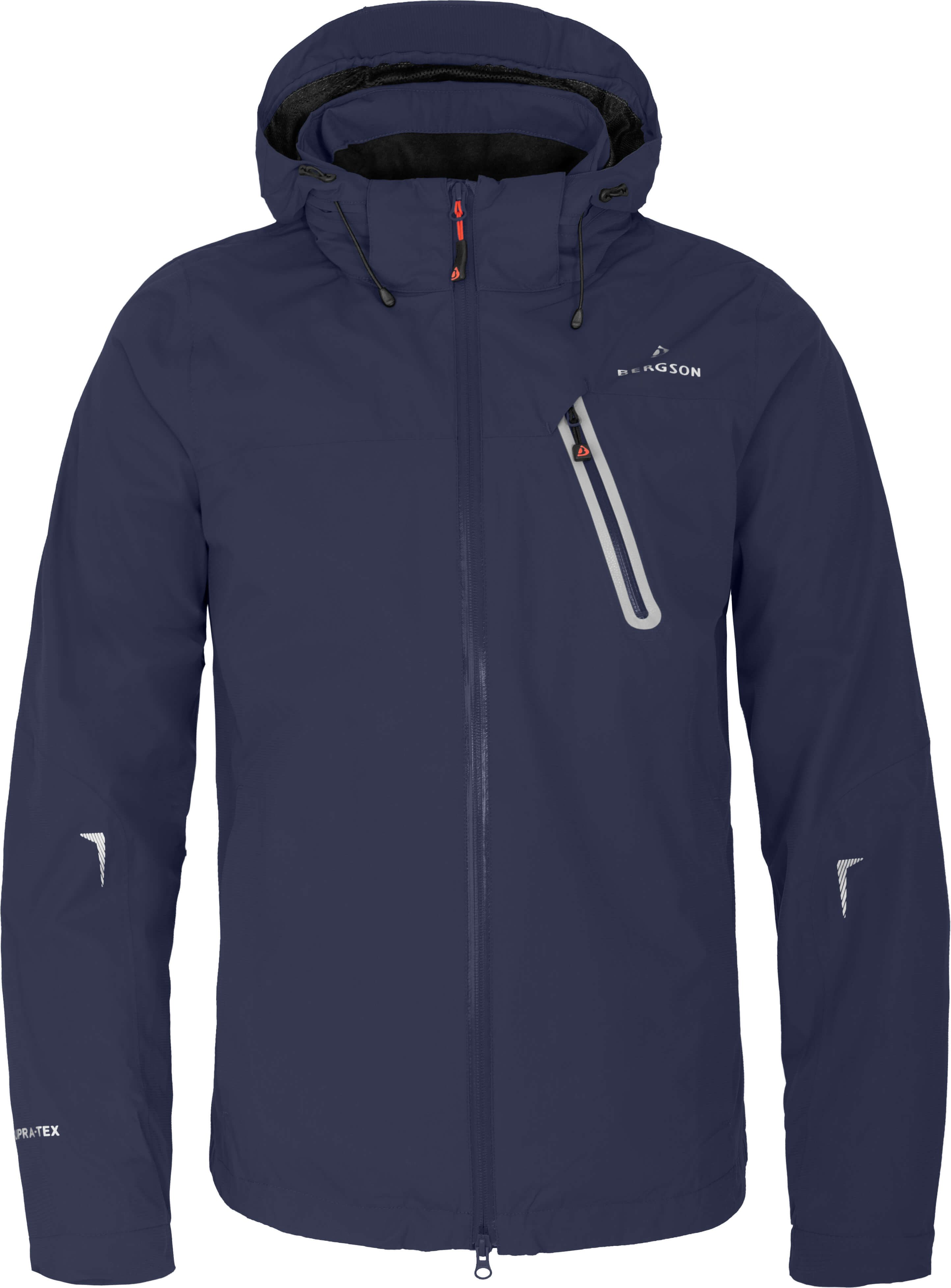 Bergson Regenjacke MOORE Herren Rad-Regenjacke, Netzfutter, 12000 mm Wasser günstig online kaufen