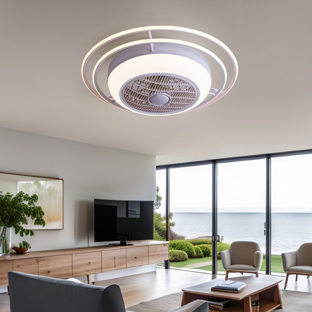 GLOBO LIGHTING Deckenventilator, Deckenventilator mit Licht und Fernbedienu günstig online kaufen