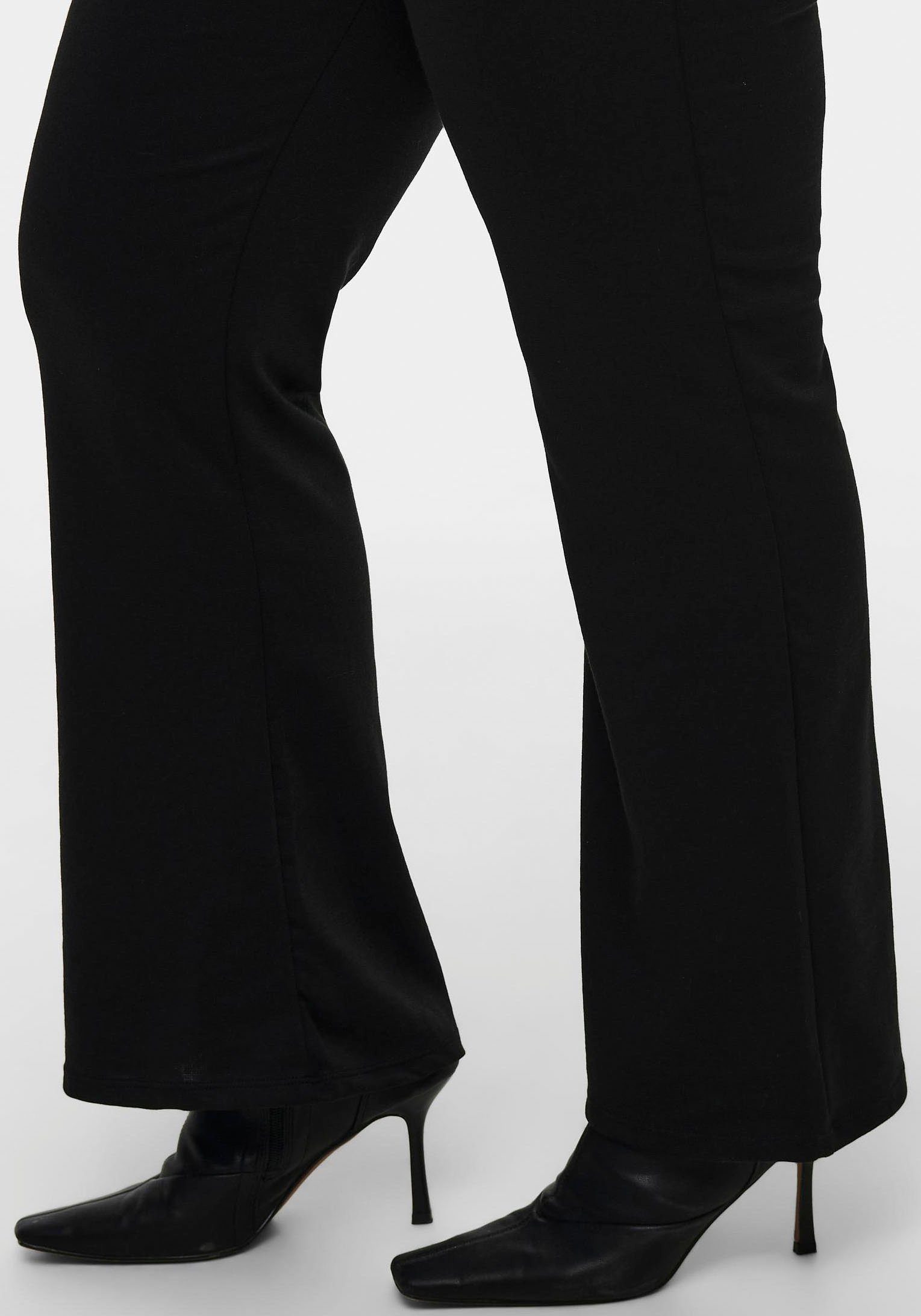 ONLY CARMAKOMA Jerseyhose CARPEVER FLARED PANTS JRS NP