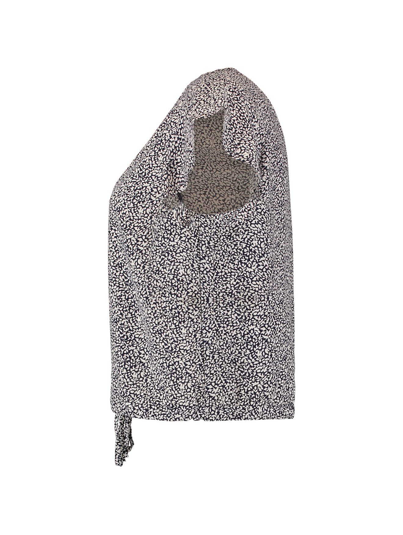 HaILY’S Blusenshirt 2er-Set Kurzarm mit Wellenkante V-Ausschnitt (2-tlg) SL V BL Ar44isa