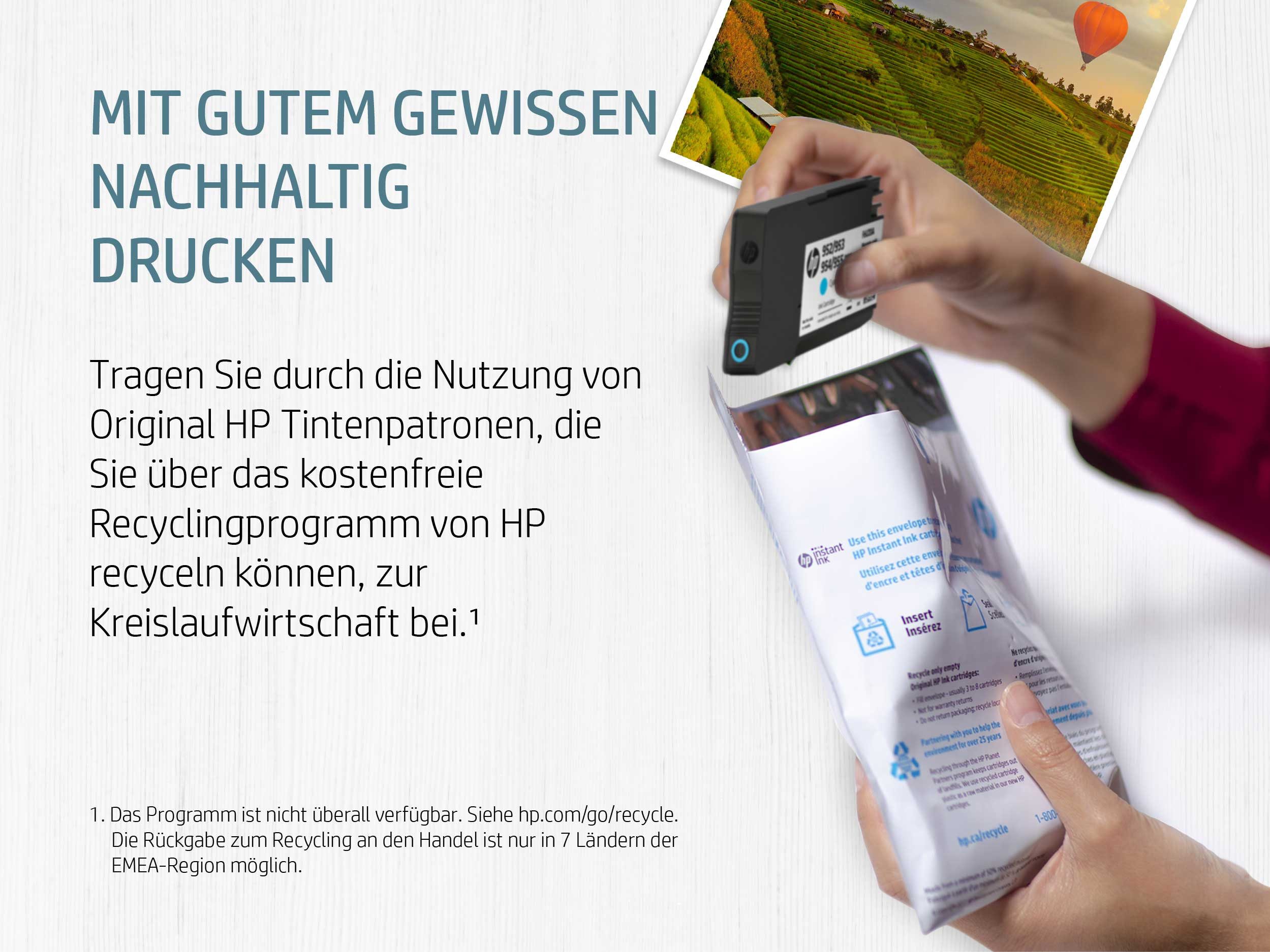 HP Druckerpatronen Original HP 937 Yellow (4S6W4NE) Tintenpatrone