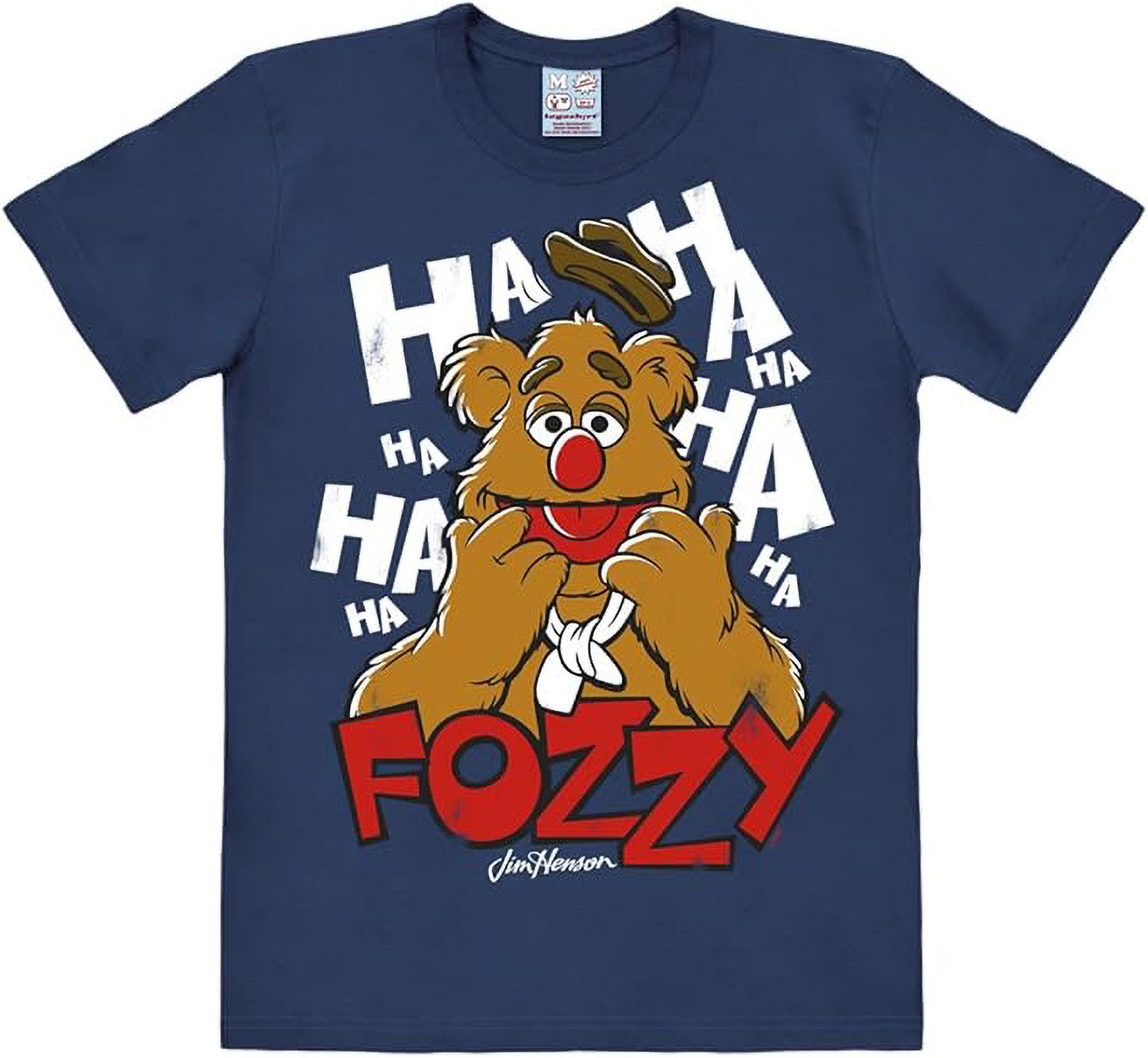 Print-Shirt Muppets - Fozzie – T-Shirt – Blau