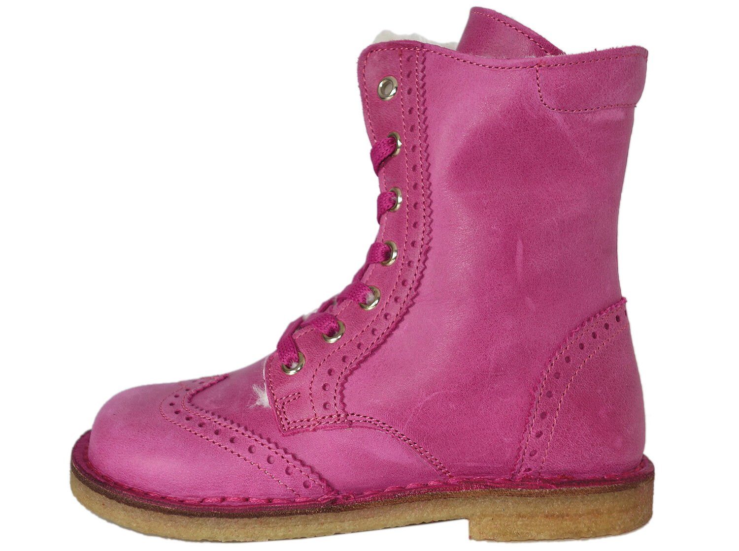 Zecchino d'Oro Zecchino d'Oro Stiefeletten A06-4624 Stiefel Budapester Lammfell Stiefelette