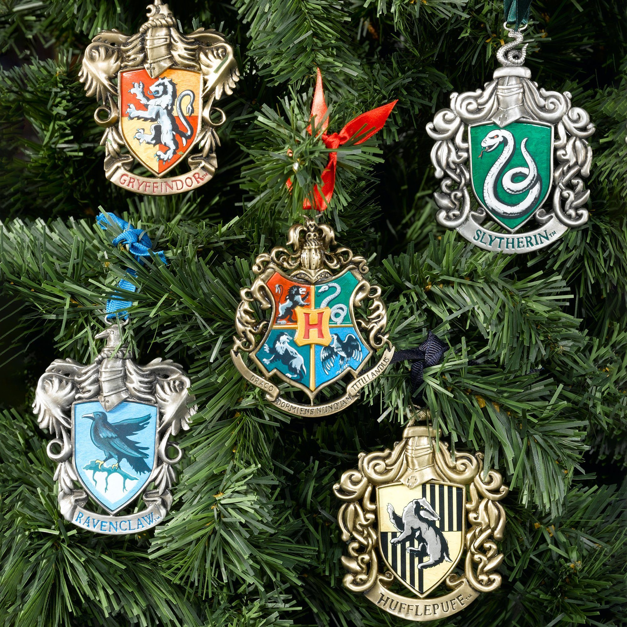The Noble Collection Dekoobjekt Harry Potter Hogwarts Weihnachtsbaum Schmuckset