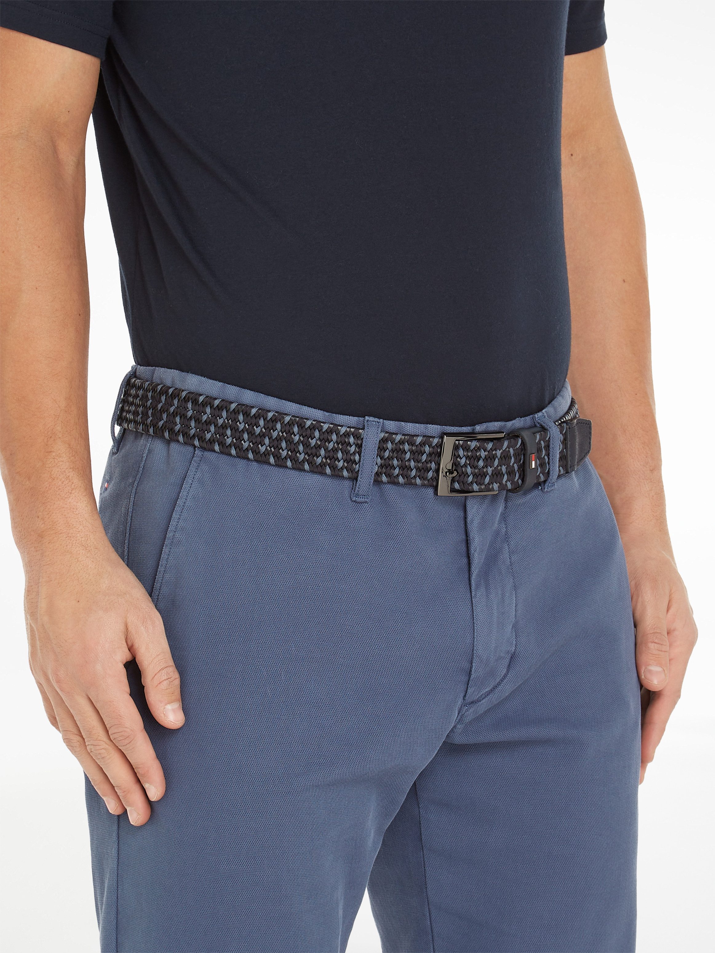 Tommy Hilfiger Ledergürtel Adan New Elastic günstig online kaufen