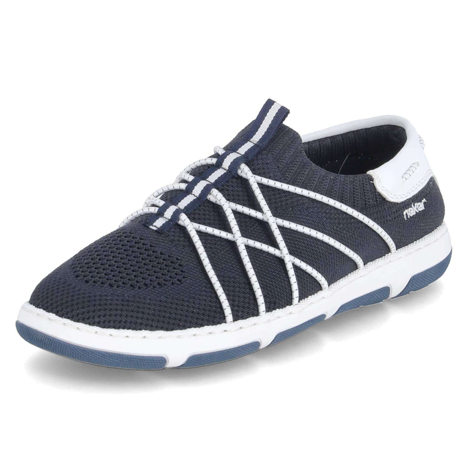Rieker Rieker 42450-14 Damen Textil & Synthetik blau Slipper
