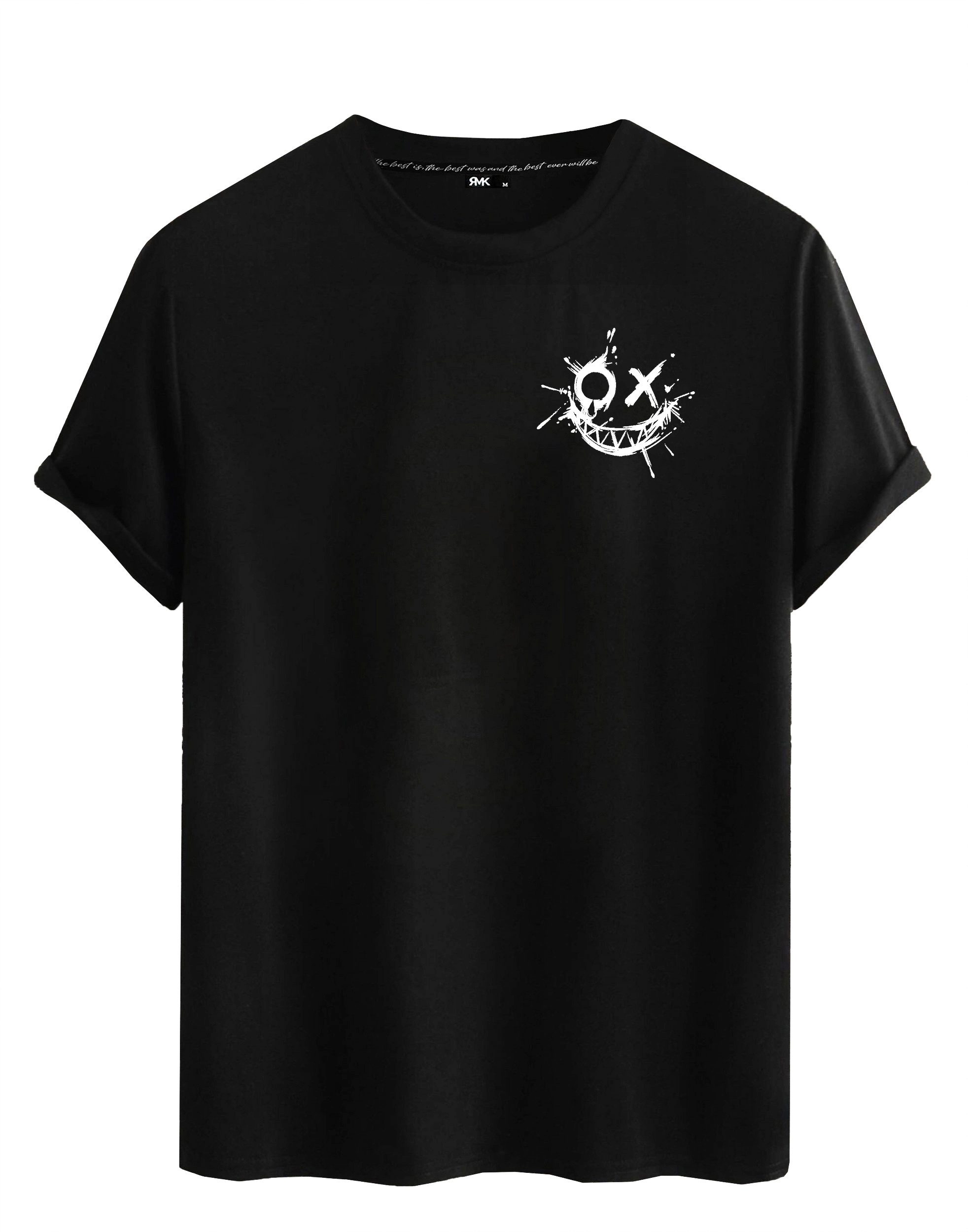 RMK T-Shirt RMK T-Shirt Herren Shirt Rundhals Vintage Smile Smiley aus 100% günstig online kaufen