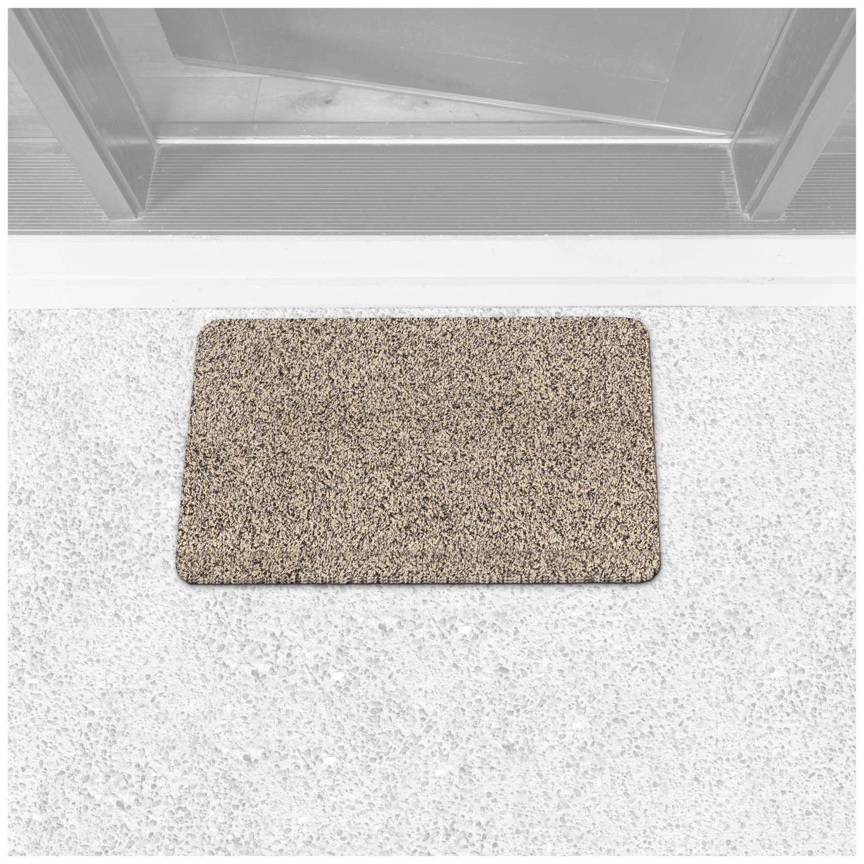 ANRO Fußmatte Türvorleger Schmutzfangmatte DOVER, rechteckig, Höhe: 4 mm, DUO-Getuftet Größe 40x60cm – Bild 2 von 5
