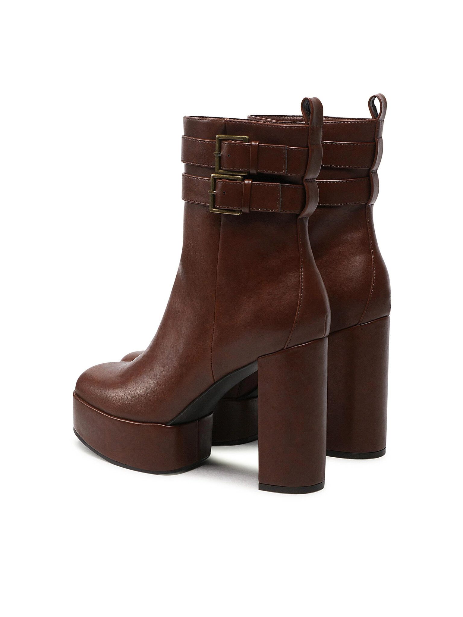 Jenny Fairy Jenny Fairy Stiefeletten Damen PLATFORM-01KW Braun Stiefelette