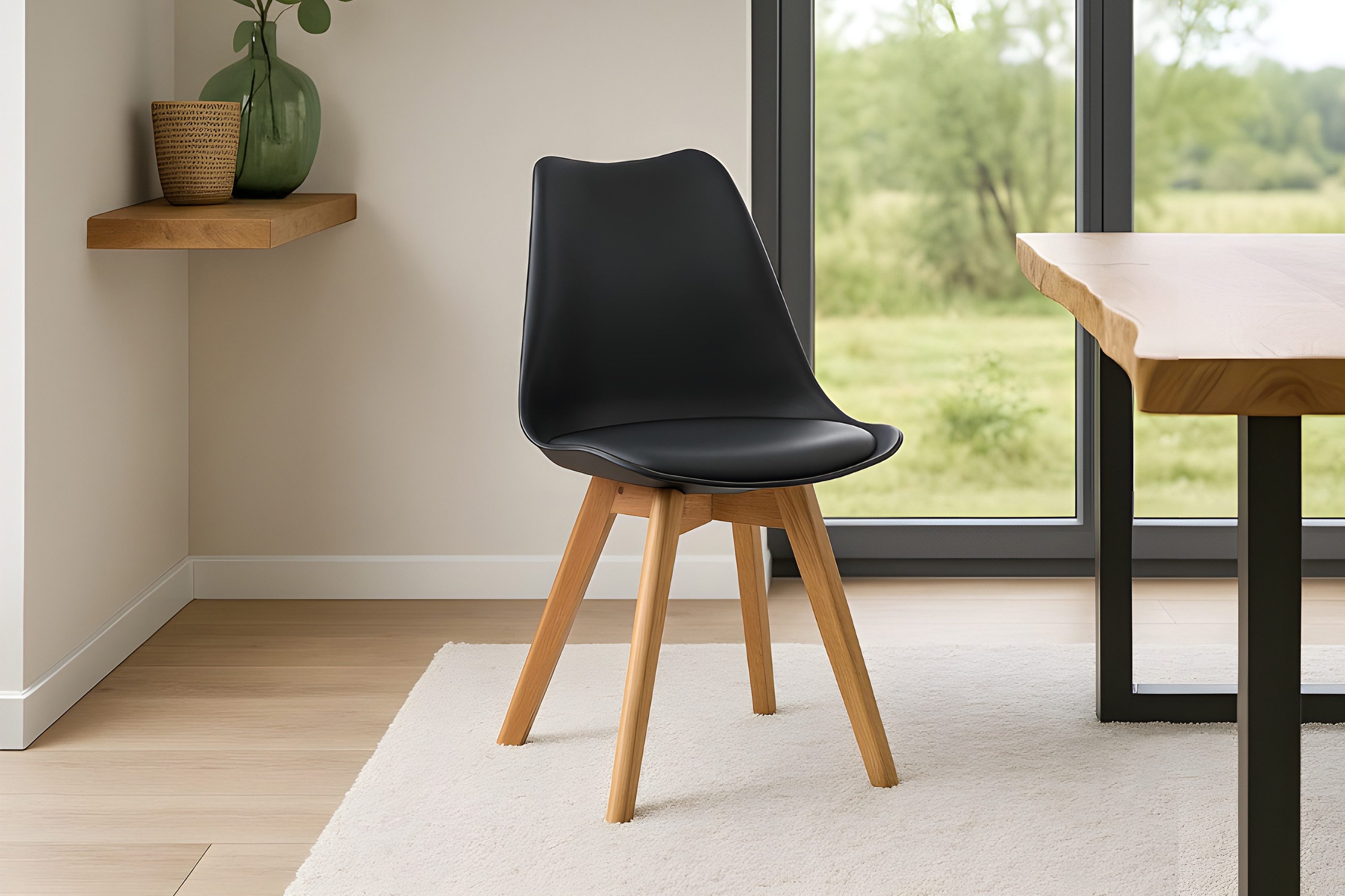 SAM® Schalenstuhl Lovely, Sitzpolster aus Kunstleder, günstig online kaufen