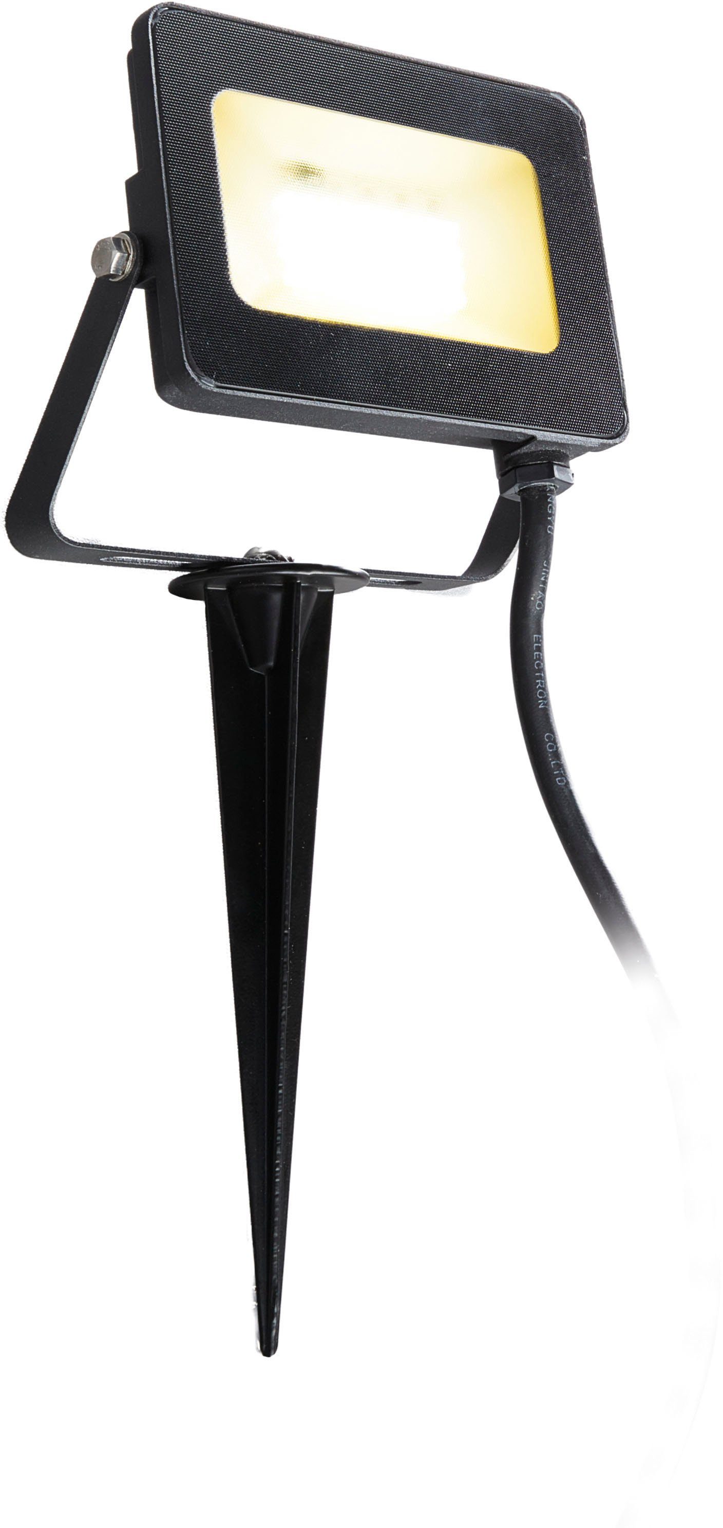 HEITRONIC LED Gartenstrahler Kingston, LED fest günstig online kaufen