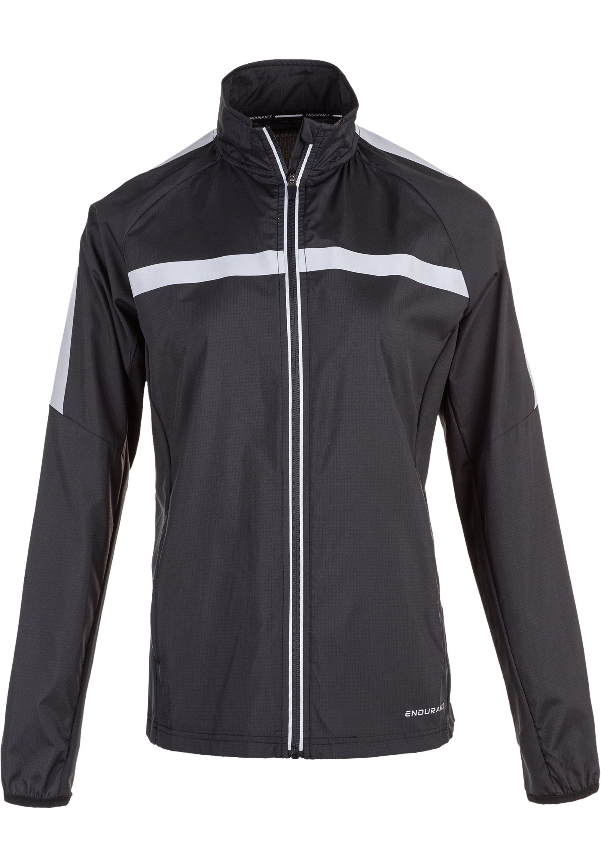 ENDURANCE Laufjacke Ginar mit starken Ultra-Reflektoren