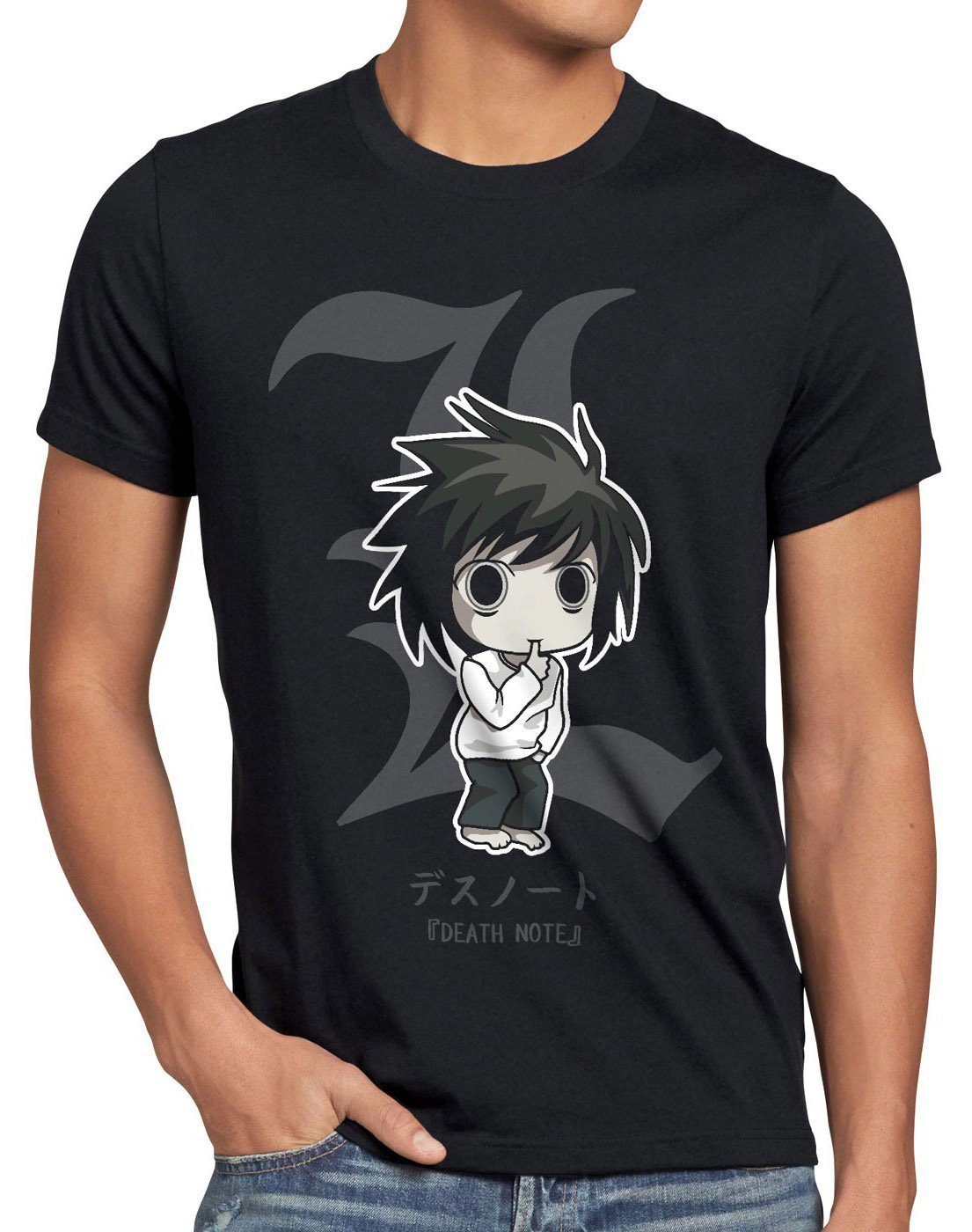 Print-Shirt Herren T-Shirt L Kira note günstig online kaufen