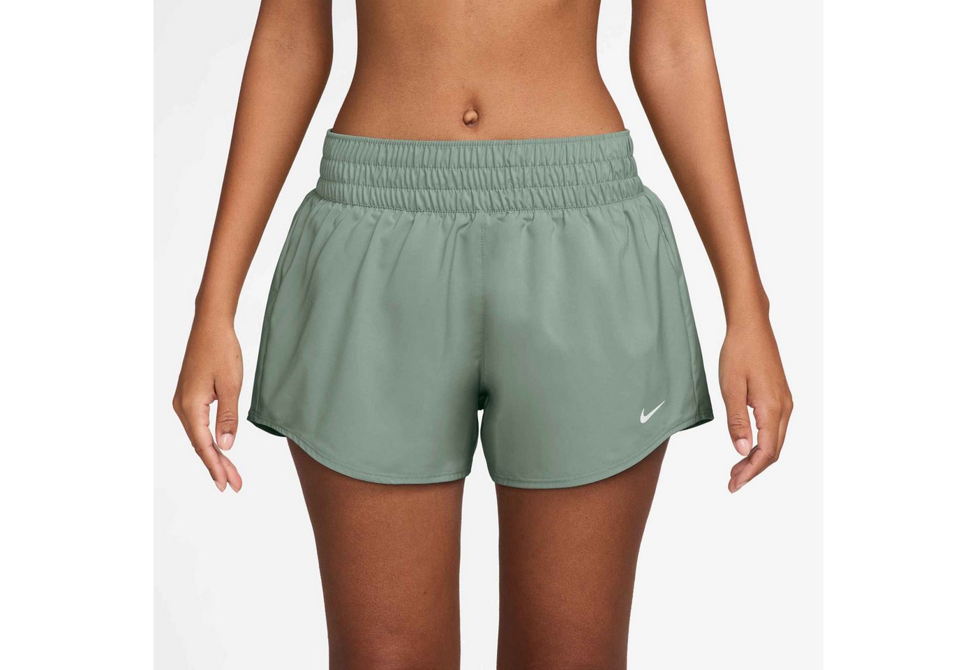 Nike Trainingsshorts DRI-FIT ONE WOMEN'S MID-RISE BRIEF-LINED SHORTS