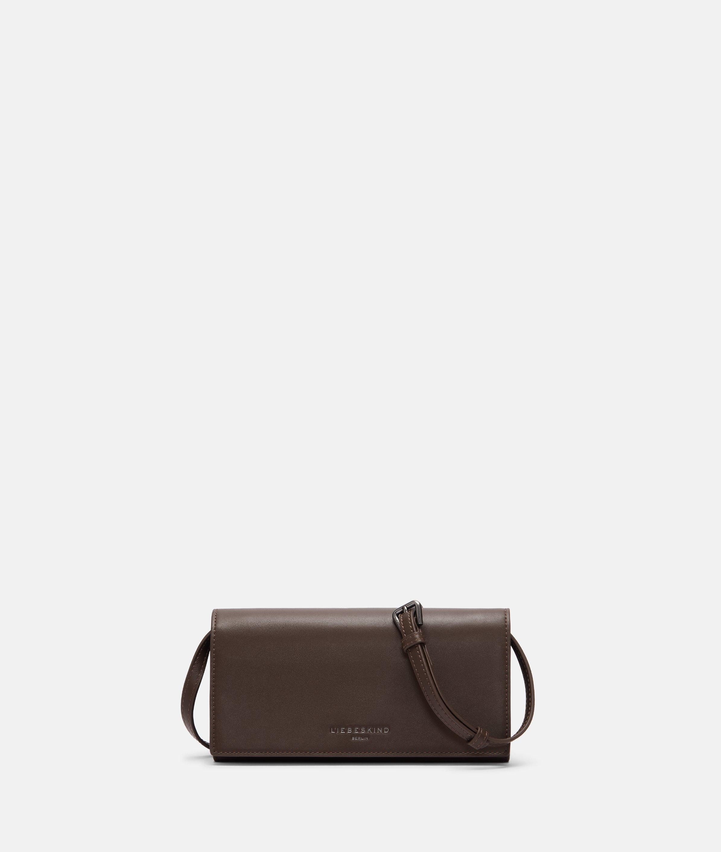 Liebeskind Berlin Umhängetasche Crossbody XS, Kleine Umhängetasche aus Kalbsleder