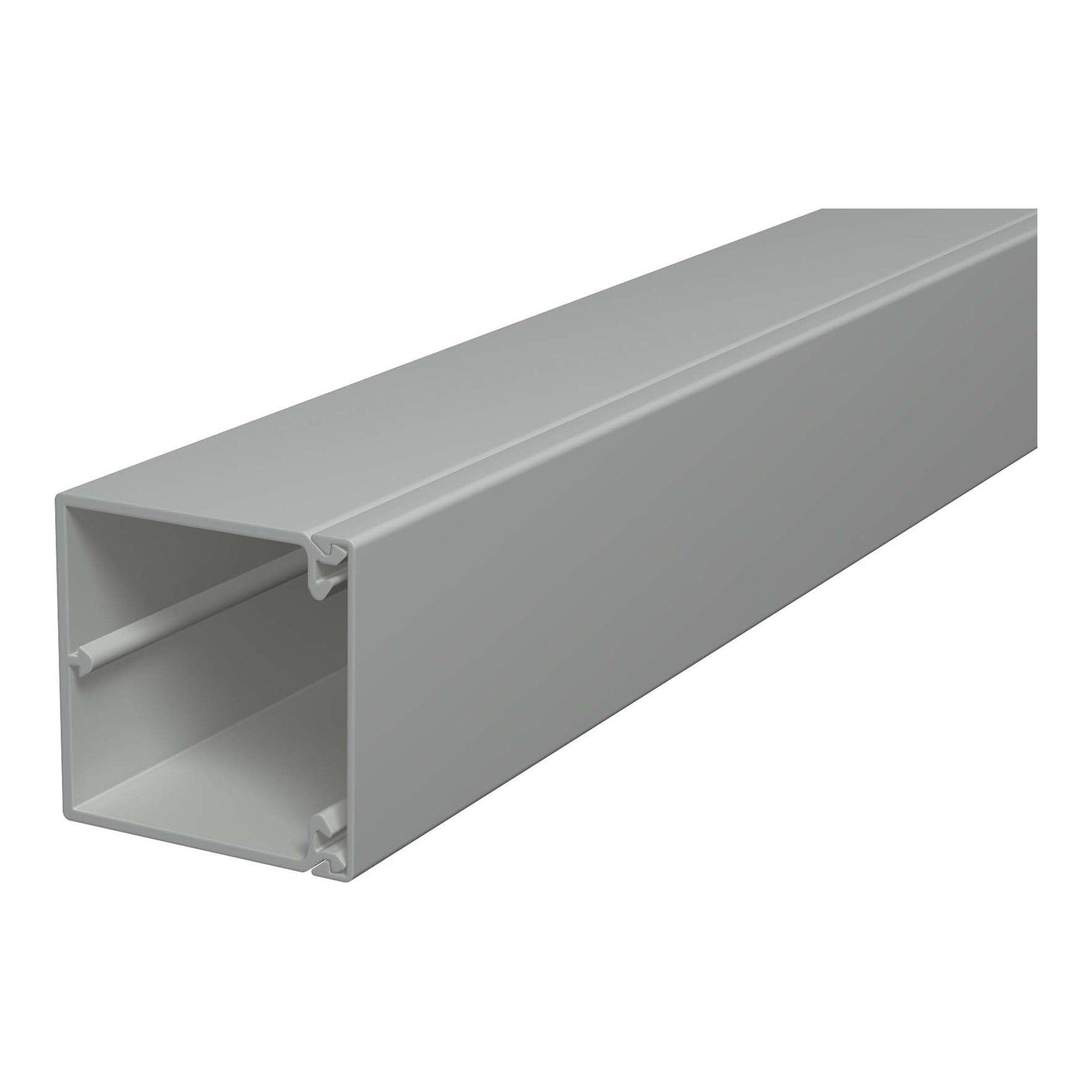 OBO BETTERMANN Kabelkanal OBO Bettermann Vertr Wand+Deckenkanal m.Obert. 60x60mm,PVC WDK60060GR