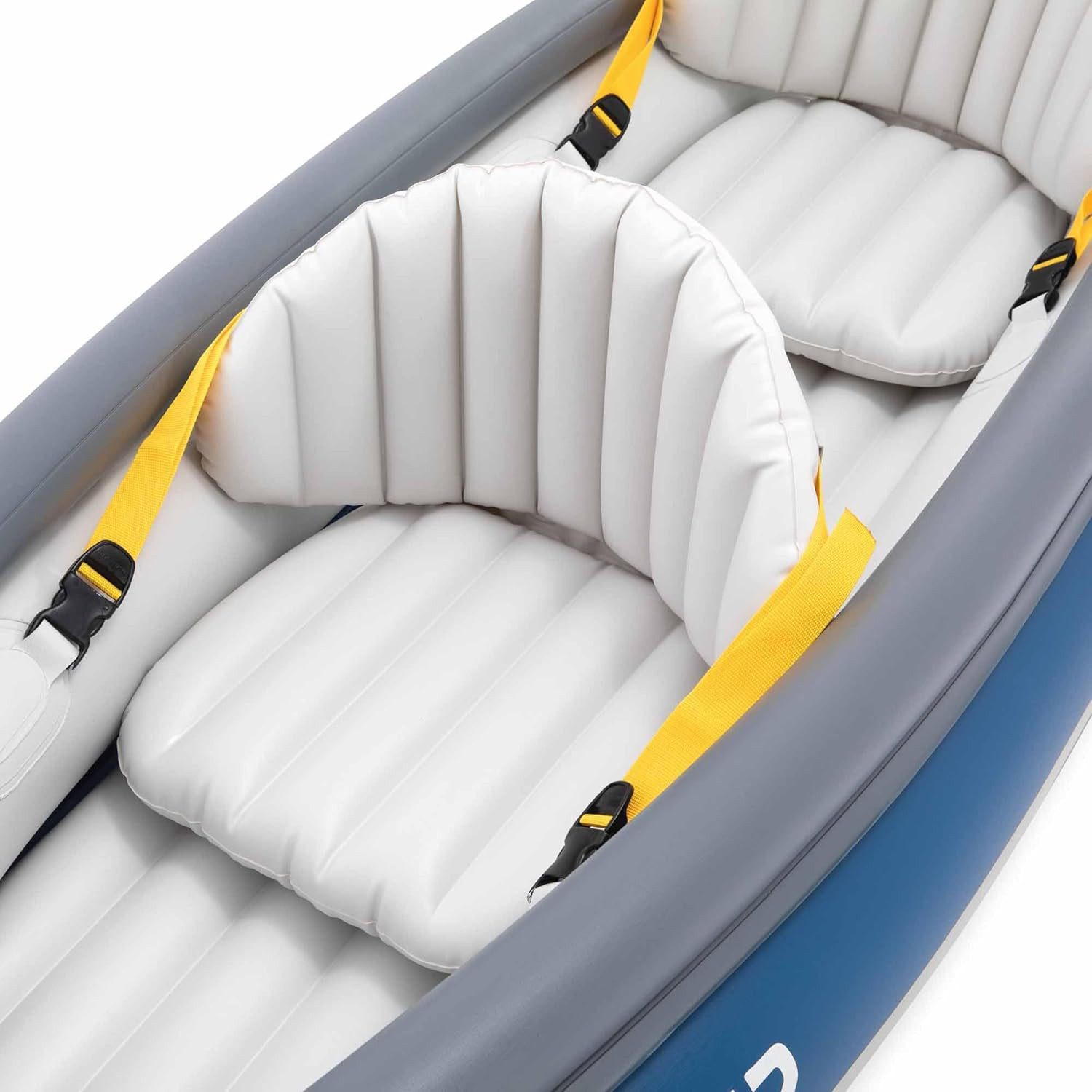 Intex Ruderboot Kajak - Wyoming C2 302x89x53cm, inkl. Paddel und Luftpumpe