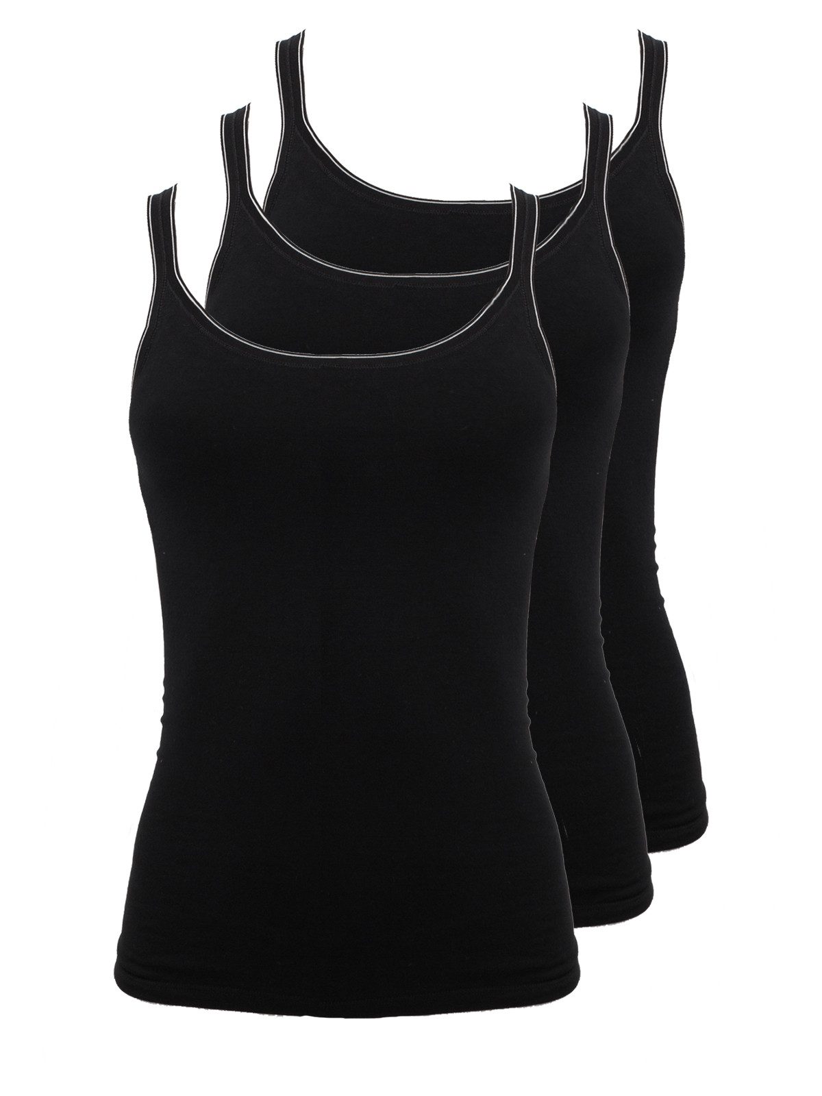 Schöller Achseltop 3er Pack Damen Unterhemd günstig online kaufen