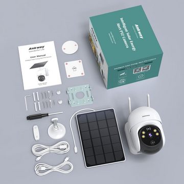 Choetech Solarkamera PTZ 14400mAh weiß (ASC002) Überwachungskamera