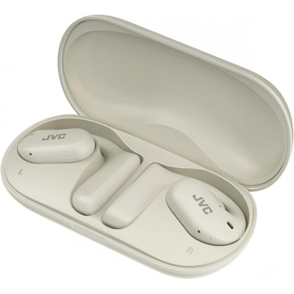 HA-NP35T (ANC), Open-Ear-Kopfhörer - - JVC kabellos Nearphone (Active Noise Bluetooth) - - Kopfhörer Cancelling weiß