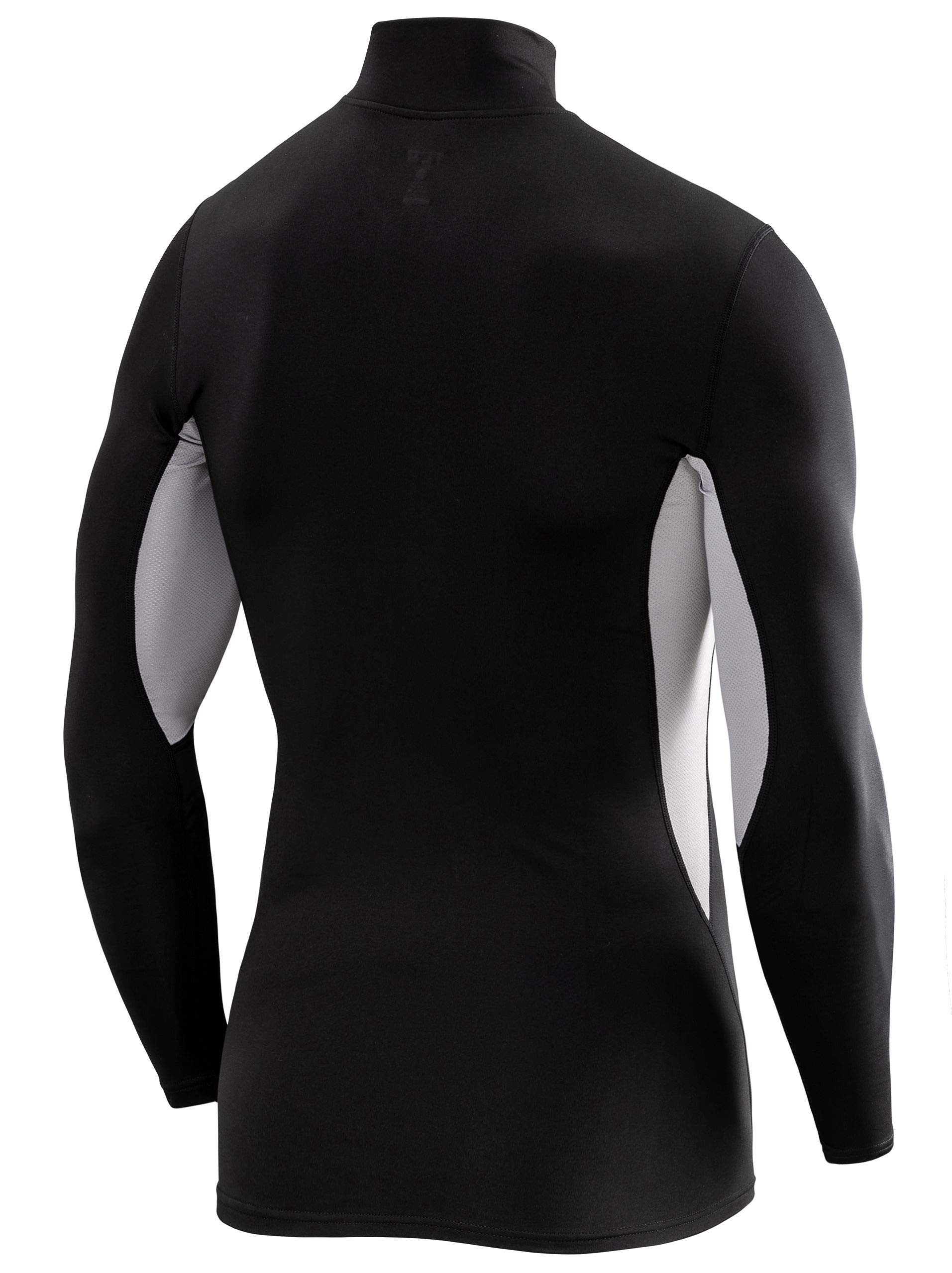 TCA Trainingsshirt TCA Herren SuperThermal Baselayer Langarmshirt - Schwarz günstig online kaufen