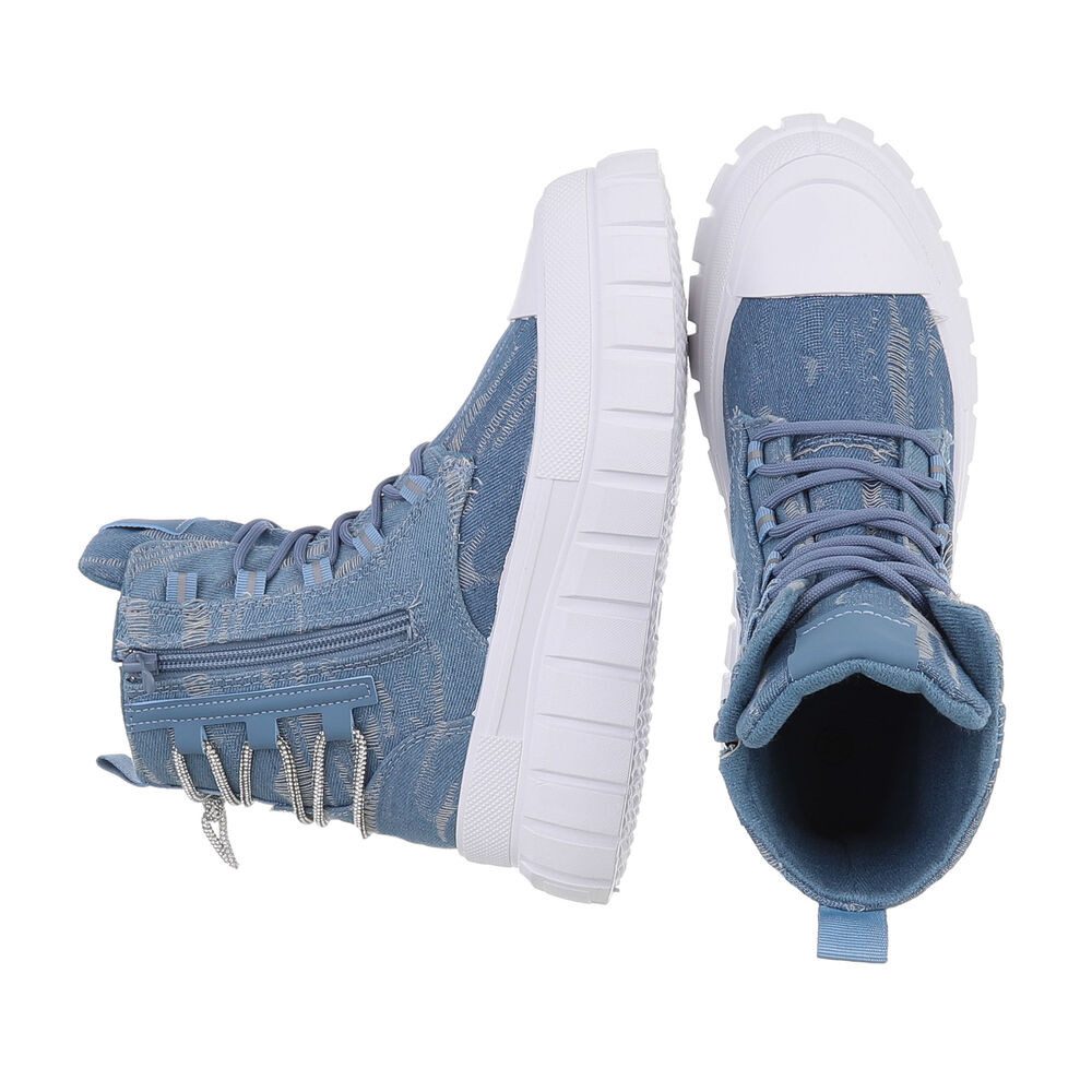 Ital-Design Damen Schnürschuhe Freizeit Schnürstiefelette (87417850) günstig online kaufen