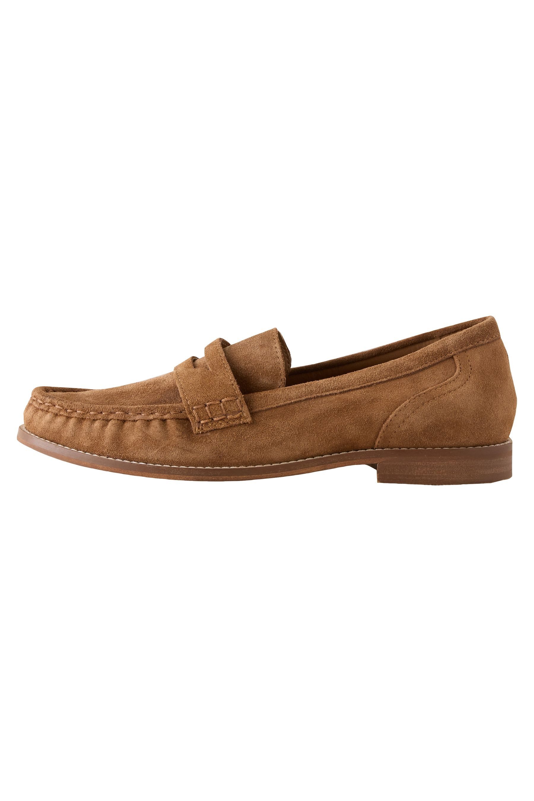 Next Forever Comfort® Sattel-Loafer aus Leder Loafer (1-tlg) günstig online kaufen