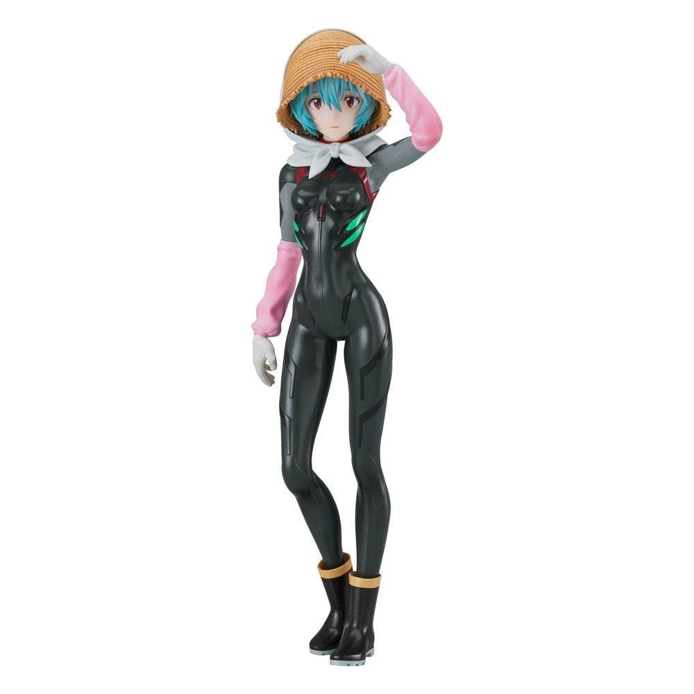 Good Smile Actionfigur Evangelion PVC Statue Rei Ayanami Tentative Name Farming Ver. 17 cm