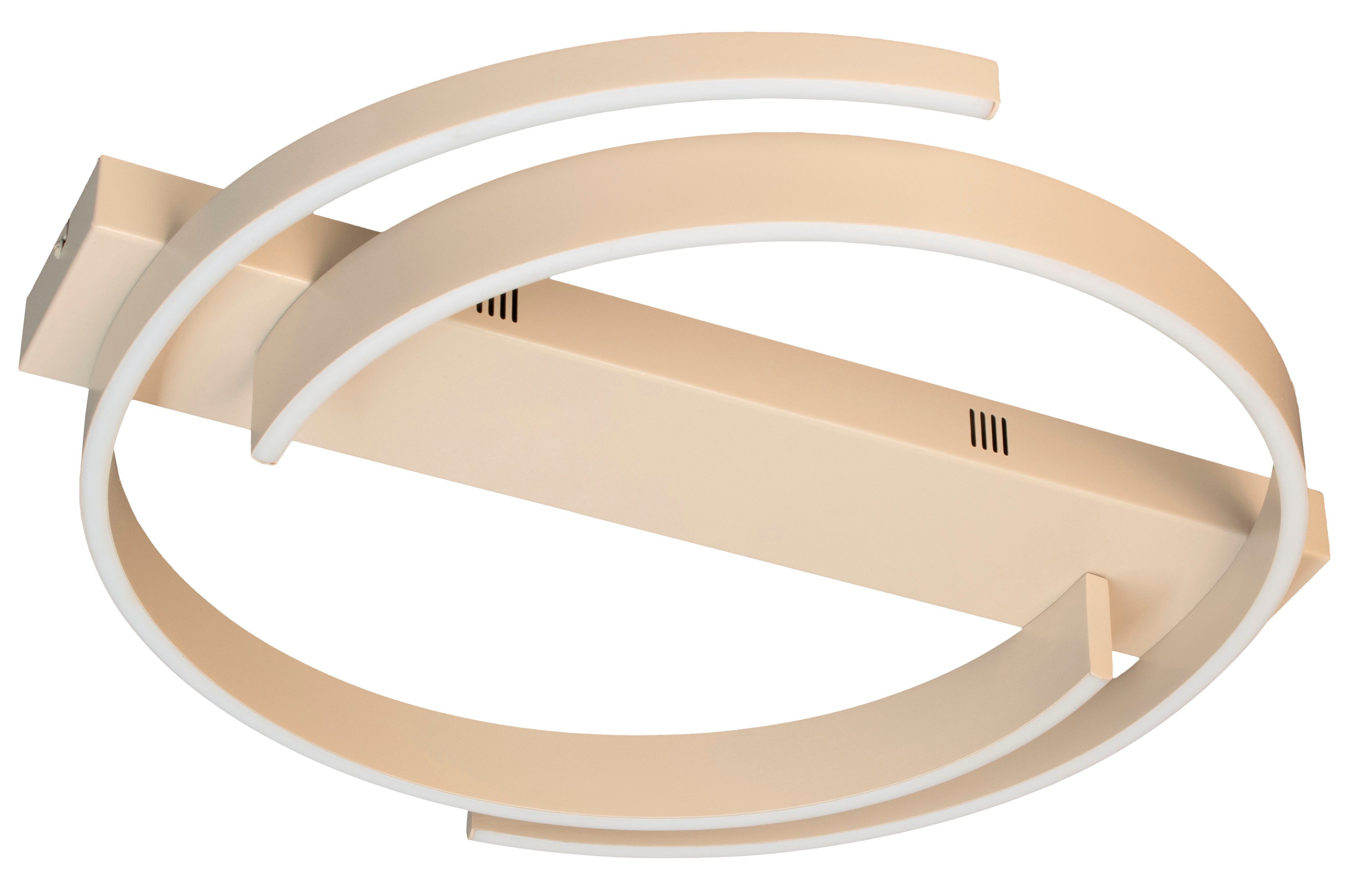 FISCHER & HONSEL Deckenleuchte Circly, Dimmfunktion, LED wechselbar, Farbtemperatur stufenlos einstellbar