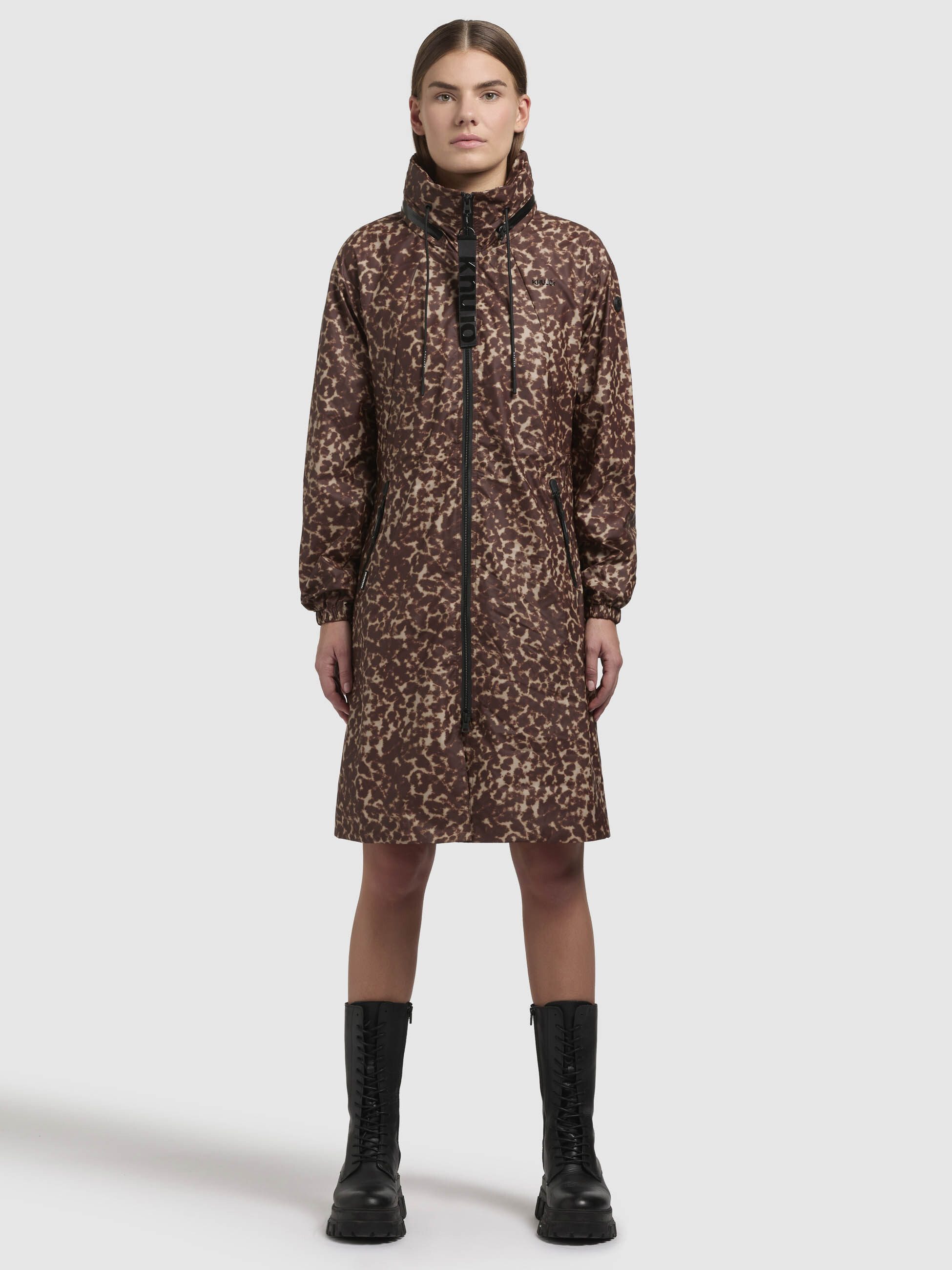 Kurzmantel ERTHE LEO PRINT