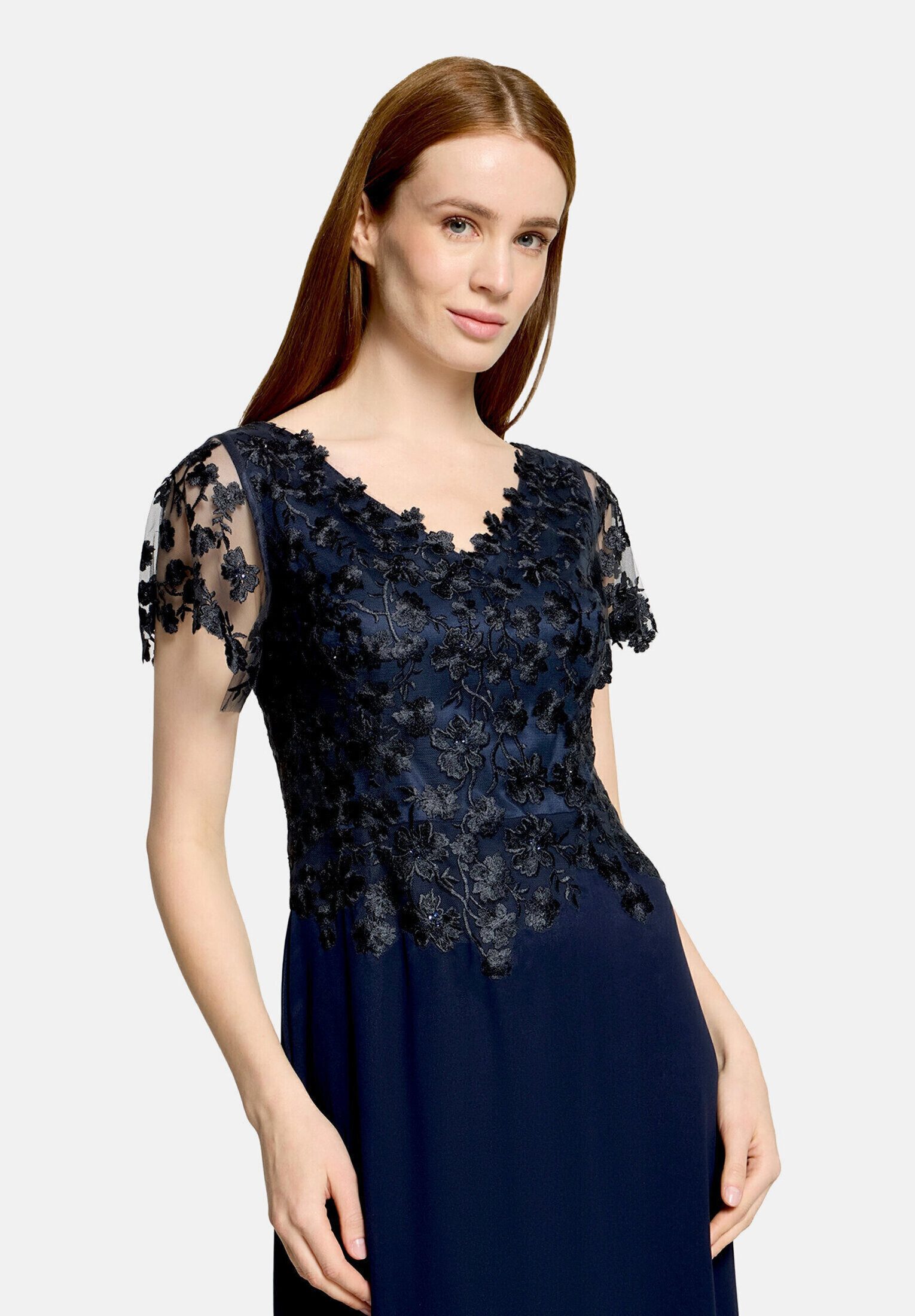 Vera Mont Abendkleid Damen mit Stickerei – Bild 4 von 5