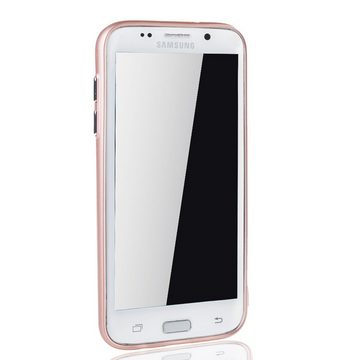 König Design Handyhülle Samsung Galaxy S7 Edge, Samsung Galaxy S7 Edge Handyhülle Backcover Rosa