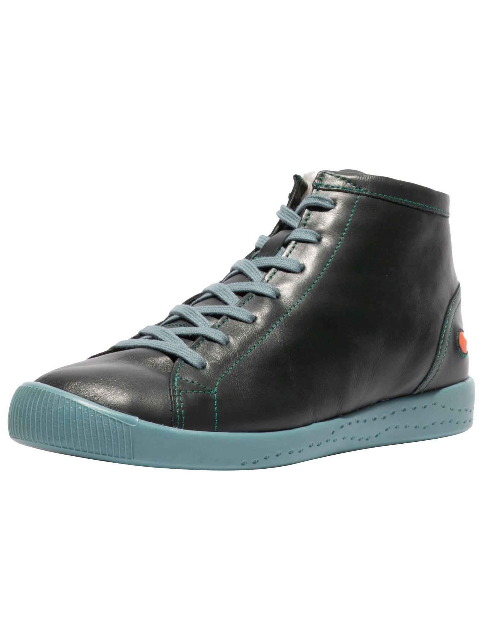 softinos Sneaker Lederimitat Schnürstiefelette