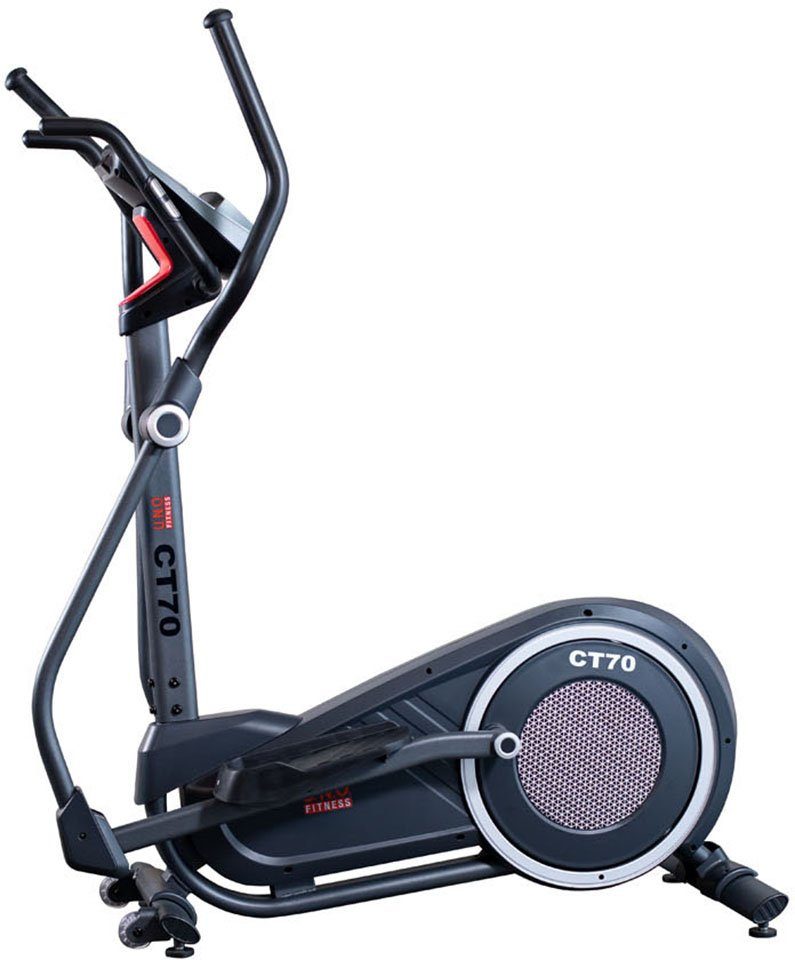 U.N.O. FITNESS Crosstrainer-Ergometer CT 70 (Fitnessgerät, Bluetooth), 150 kg max. Benutzergewicht, 32 Widerstandsstufen