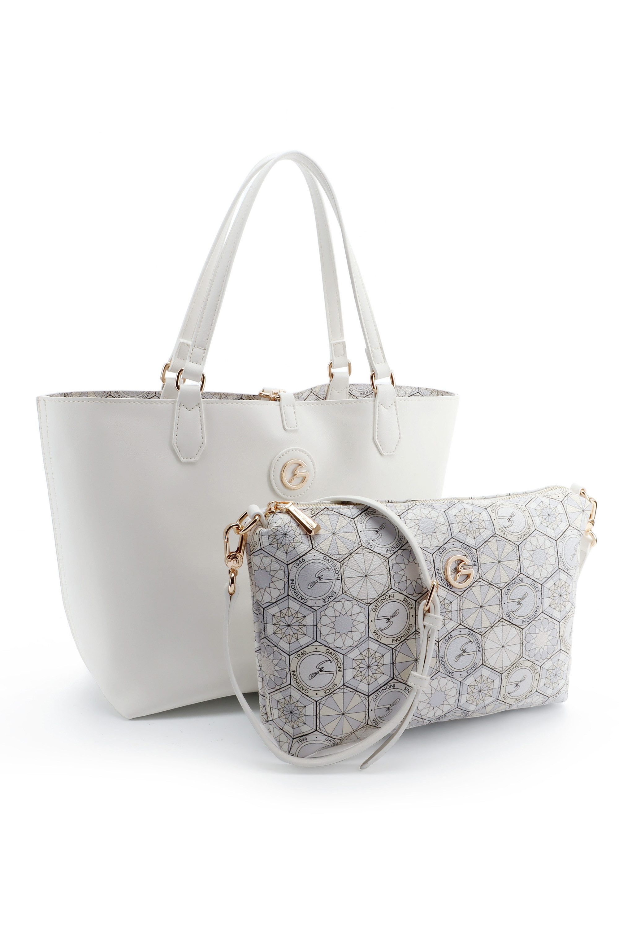 Gattinoni Tragetasche Teodosia Reversible Medium Shopping Bag Damen, Tragetasche Damen, Shopper, Strandtasche, Fashion, Lifestyle, Sale
