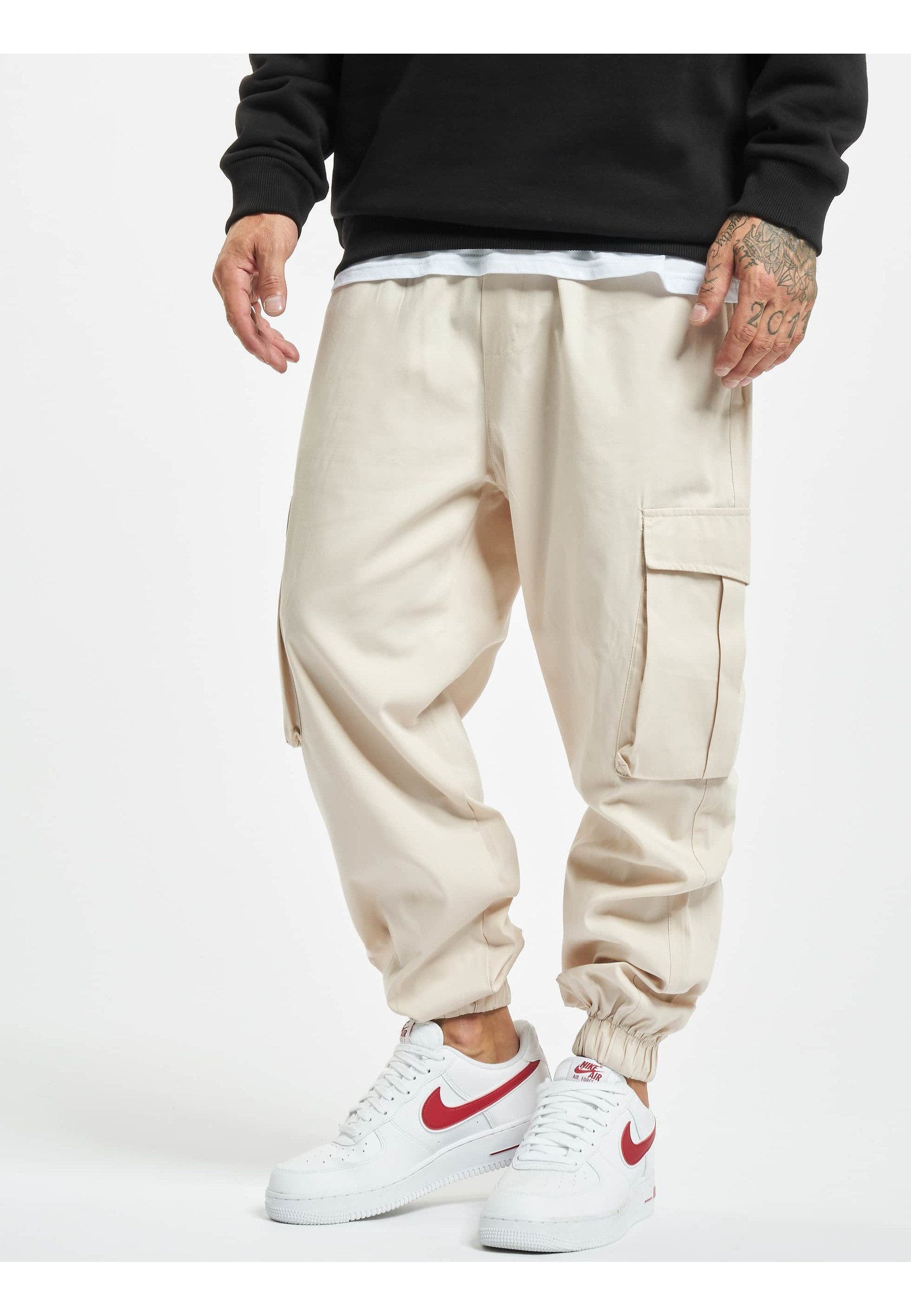 DEF Cargohose DEF Herren Cargopants Flo (1-tlg)