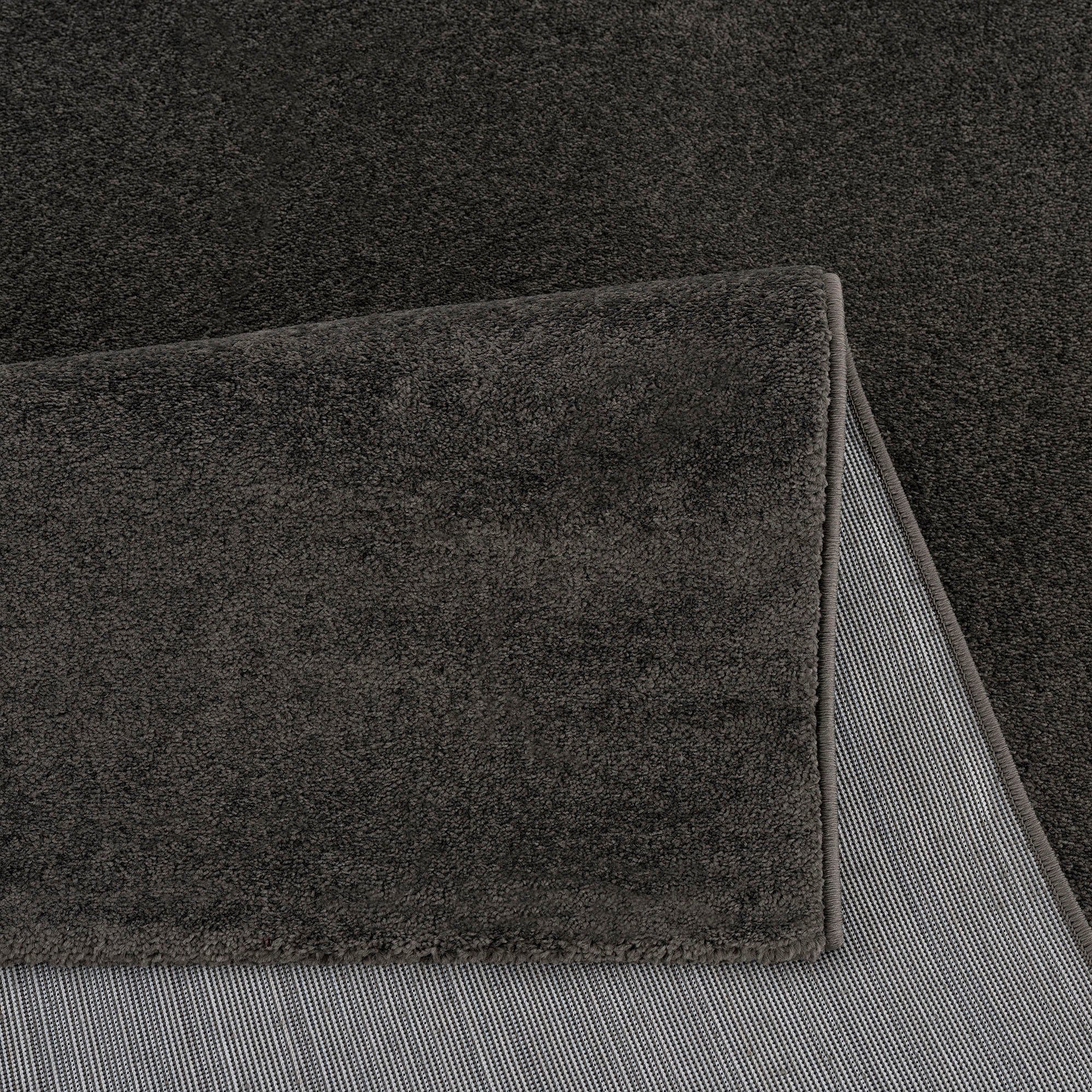 Sanat Teppich UNI, auch als Läufer- und Rundgrößen erhältlich, rechteckig, Höhe: 13 mm, robuster Kurzflorteppich, große Farbauswahl, Wohnzimmer, alle Räume
