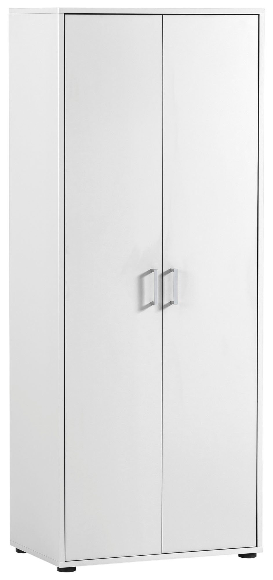 Schildmeyer Aktenschrank Baku Stauraumschrank, 65x163 cm, Türen mit Soft-Close-Funktion weiß | weiß