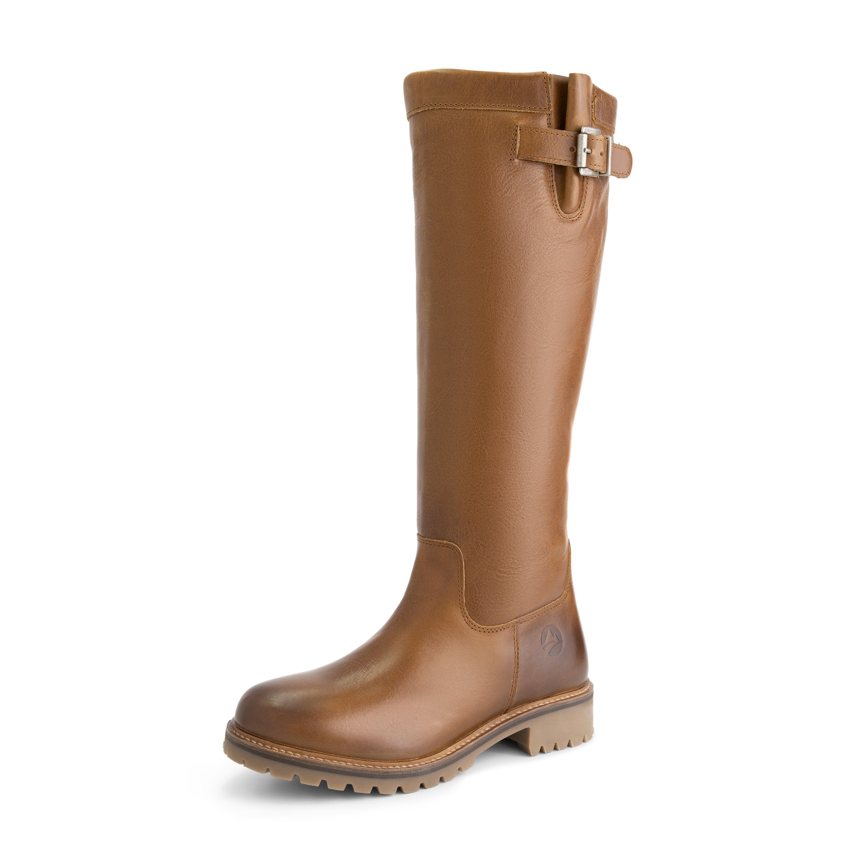 Travelin' Klarborg Lady Outdoorschuh (Reißverschluss) Cognac