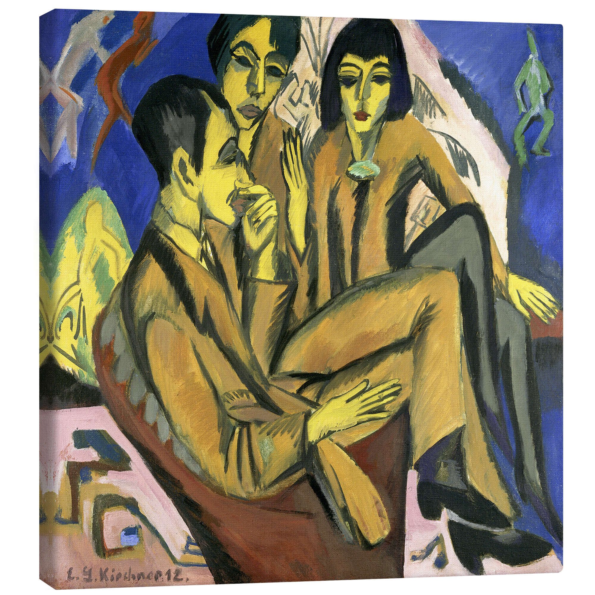 Leinwandbild Ernst Ludwig Kirchner