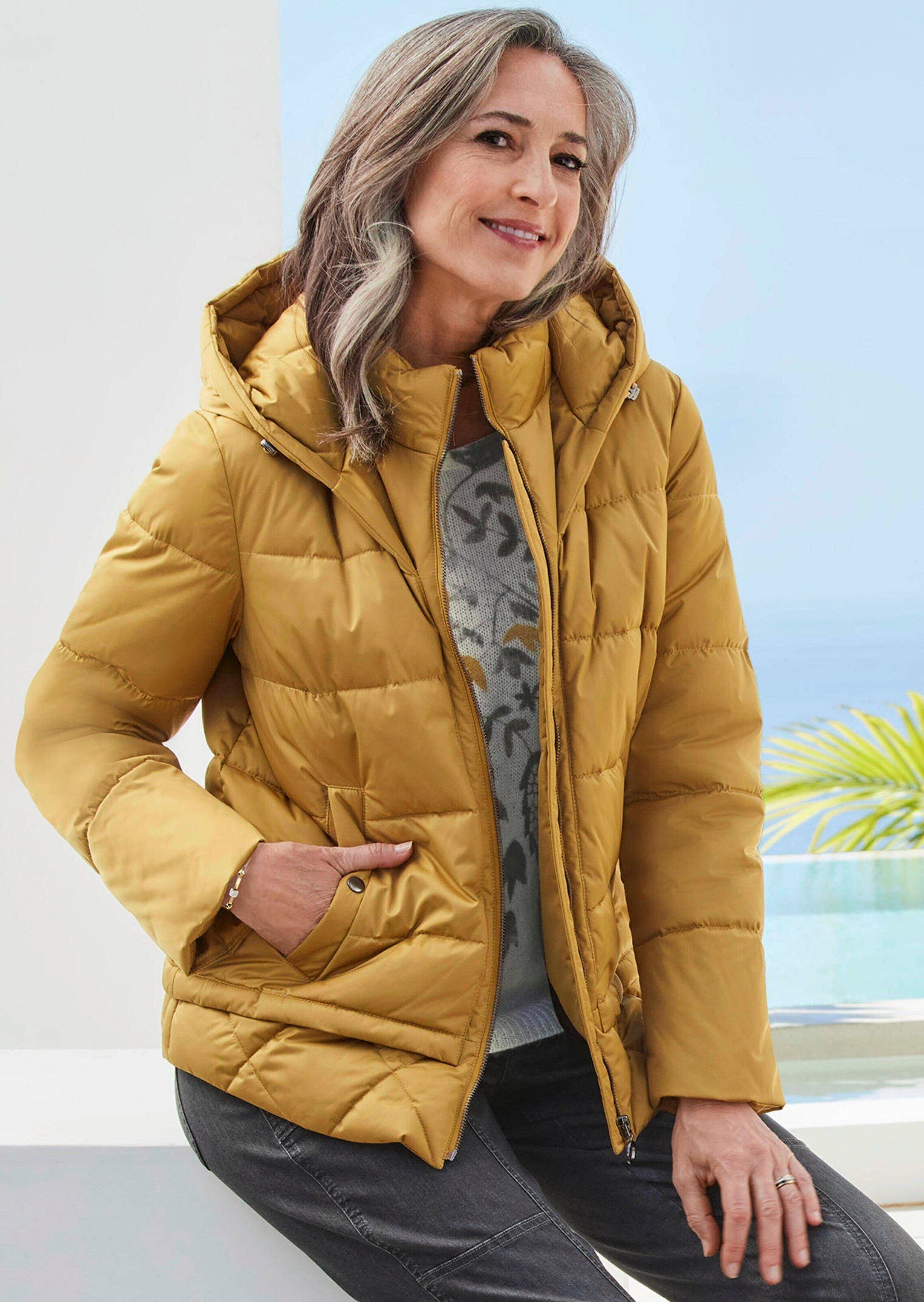 GOLDNER Allwetterjacke Steppjacke mit Kapuze