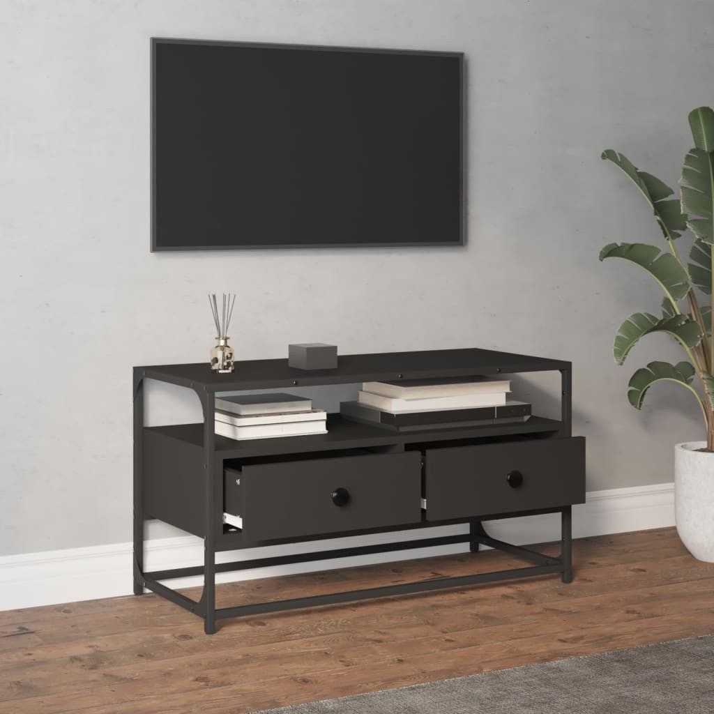 vidaXL TV-Schrank TV-Schrank Schwarz 80x35x45 cm günstig online kaufen