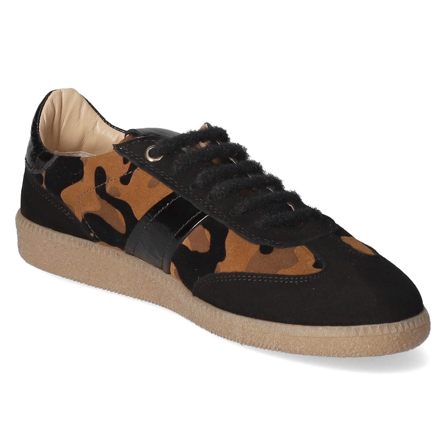 Kaerlek Kaerlek YAREN4 Nero/Velmit Damen Rauleder black Schnürschuh
