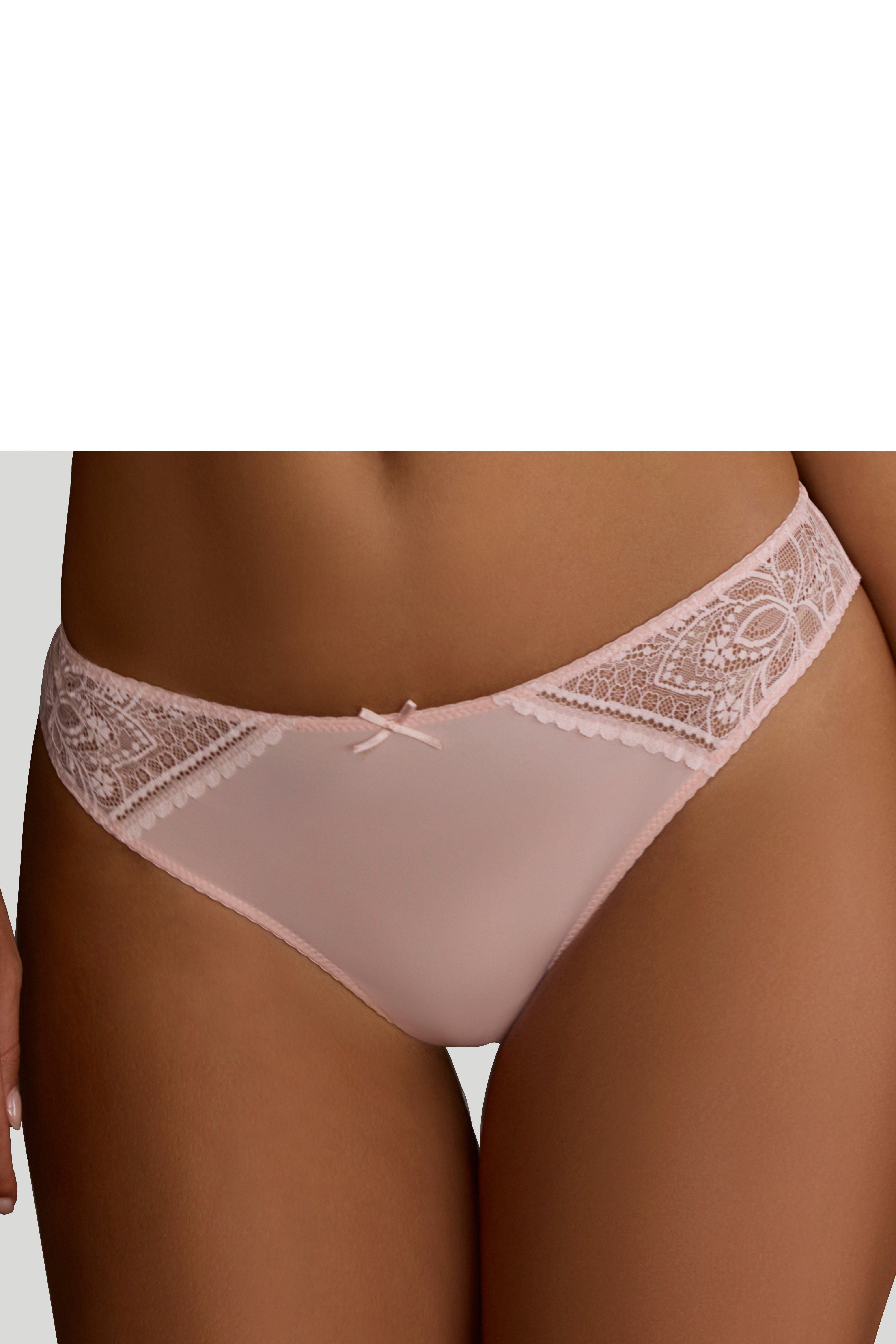 LASCANA Tanga Luciana aus zarter Spitze