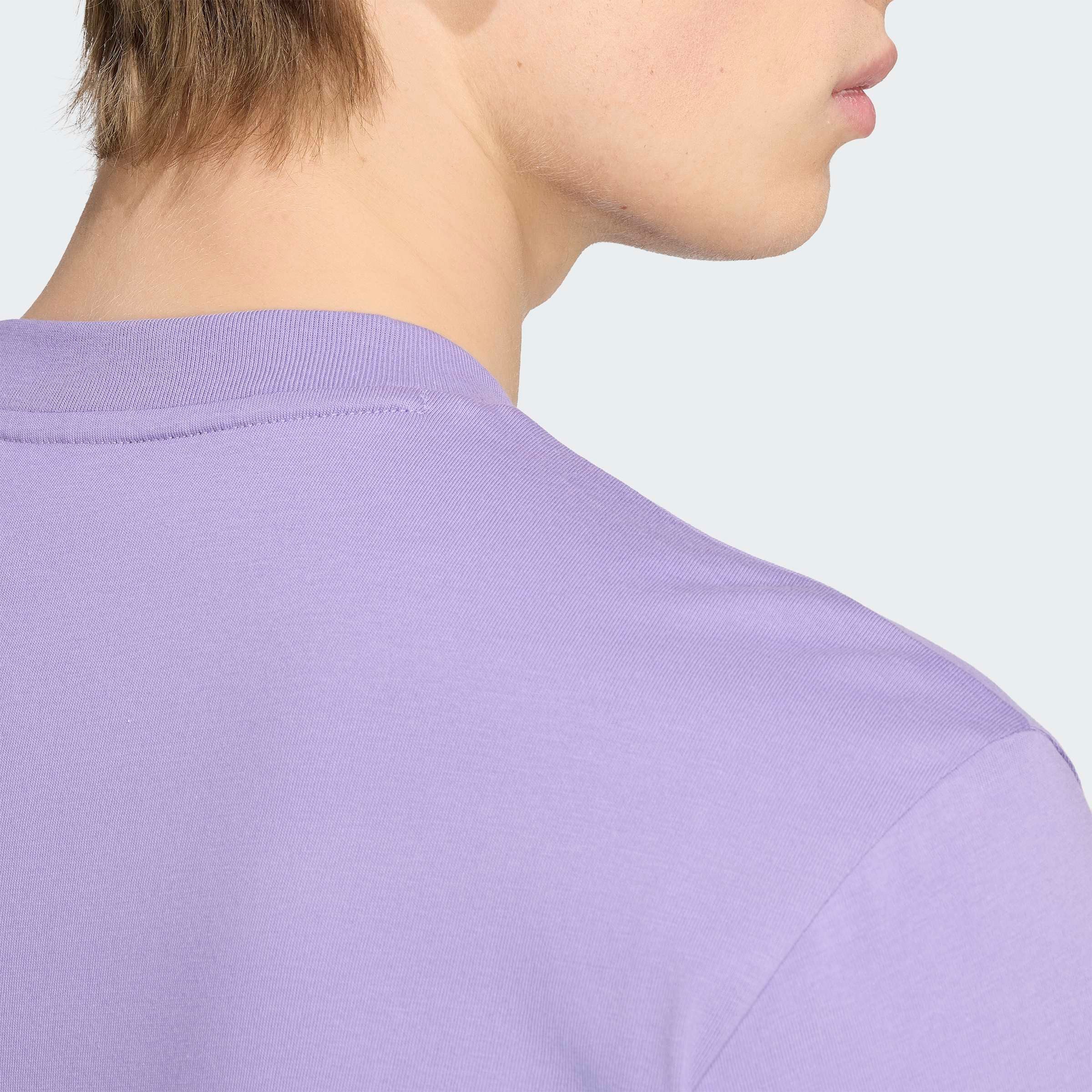 adidas Sportswear T-Shirt ESSENTIALS SMALL LOGO SINGLE JERSEY sportliches Kurzarmshirt, mit Rundhalsausschnitt
