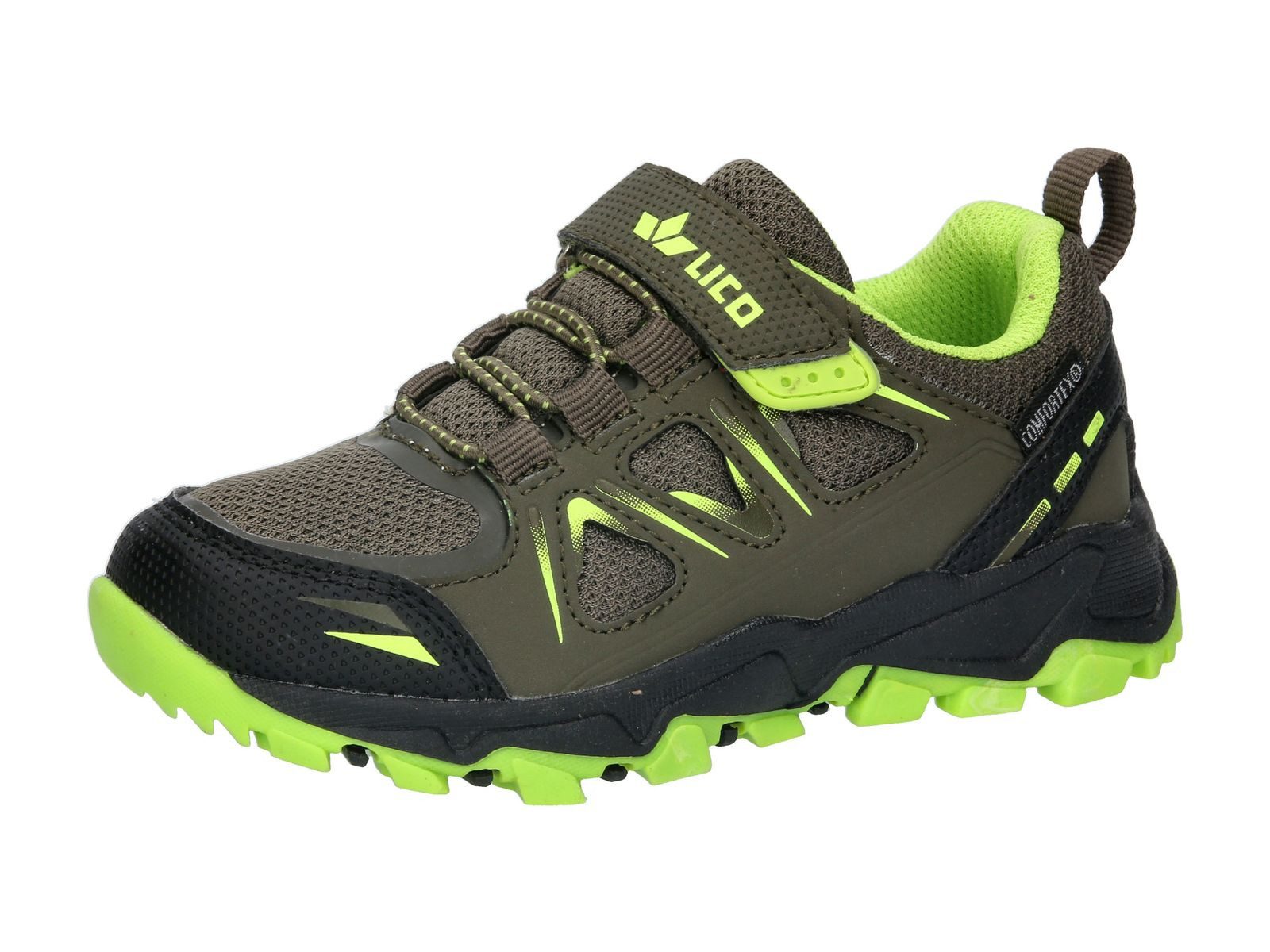 Lico LICO Kinder Sneaker Allen VS 420300-7457 oliv/lemon Sneaker – Bild 2 von 5