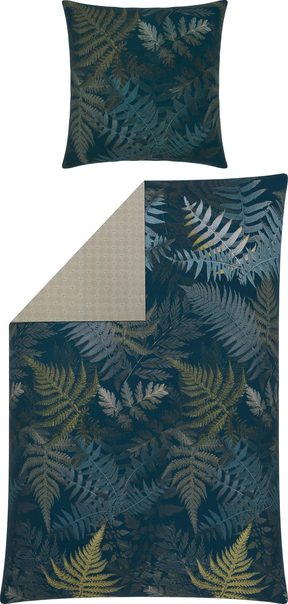 Erwin Müller Bettwäsche Wendebettwäsche, Mako-Satin, Blatt günstig online kaufen