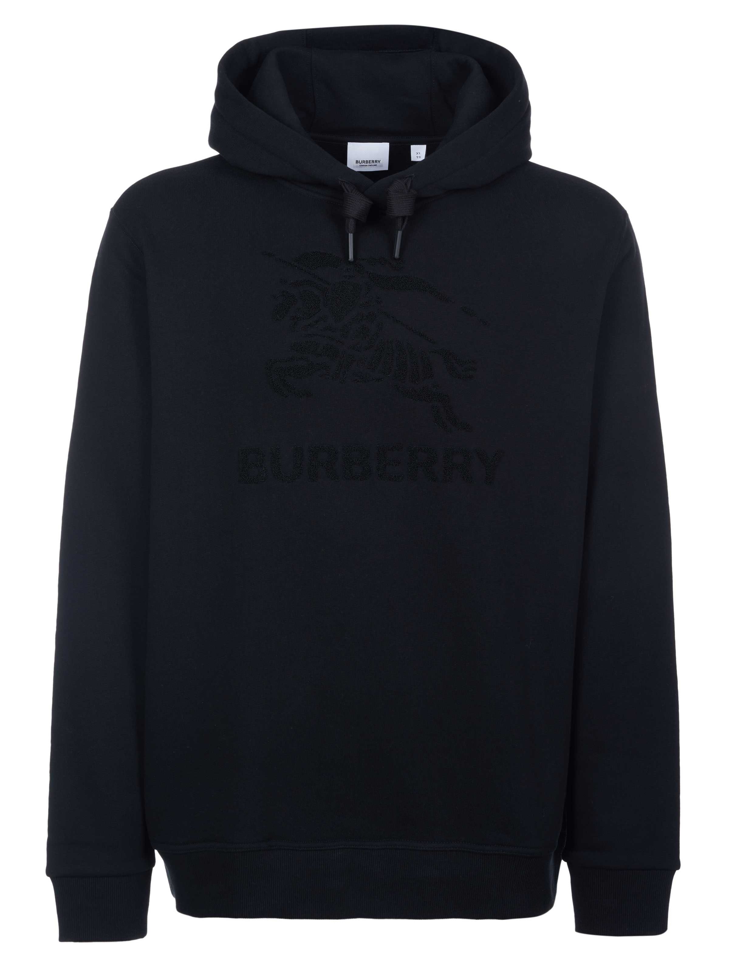 BURBERRY Hoodie Burberry RAYNERBRIDGE Hoodie schwarz