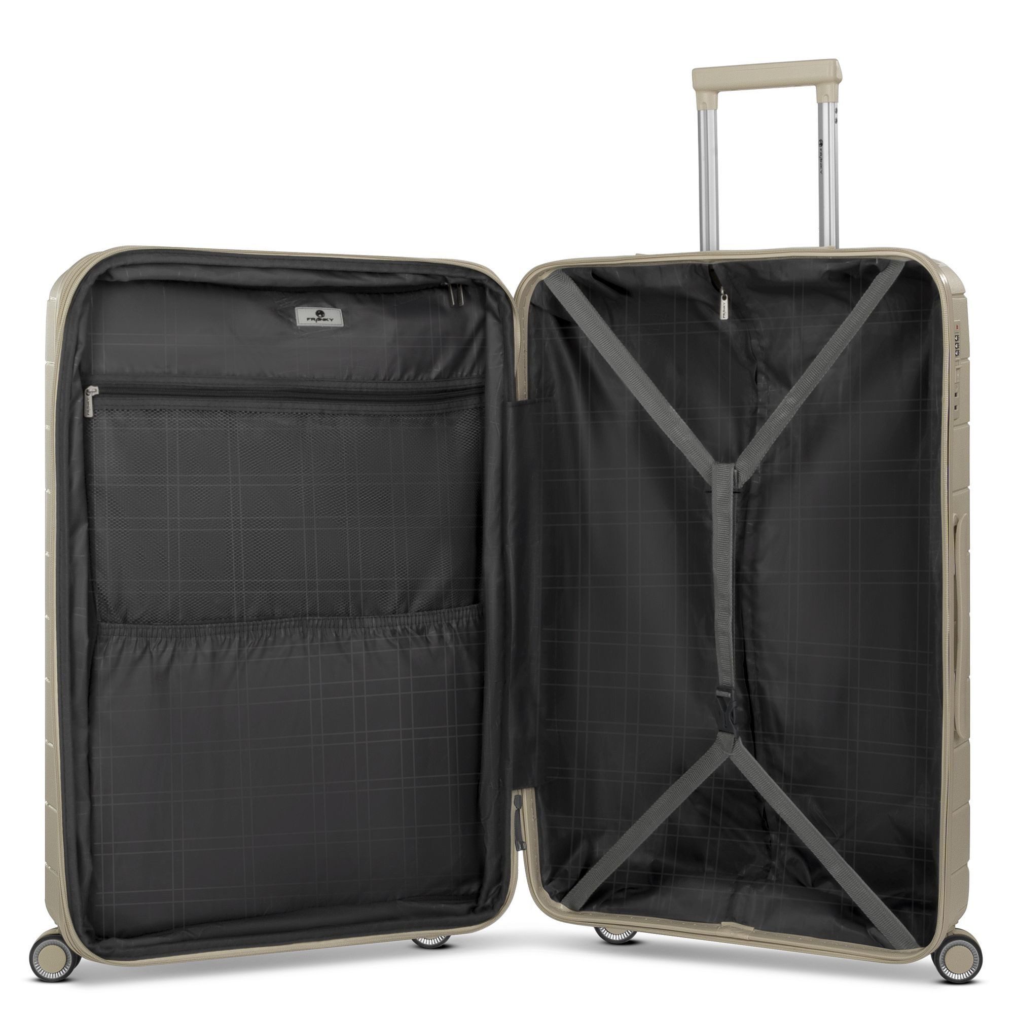 Franky Hartschalen-Trolley London, 4 Rollen, Polypropylen