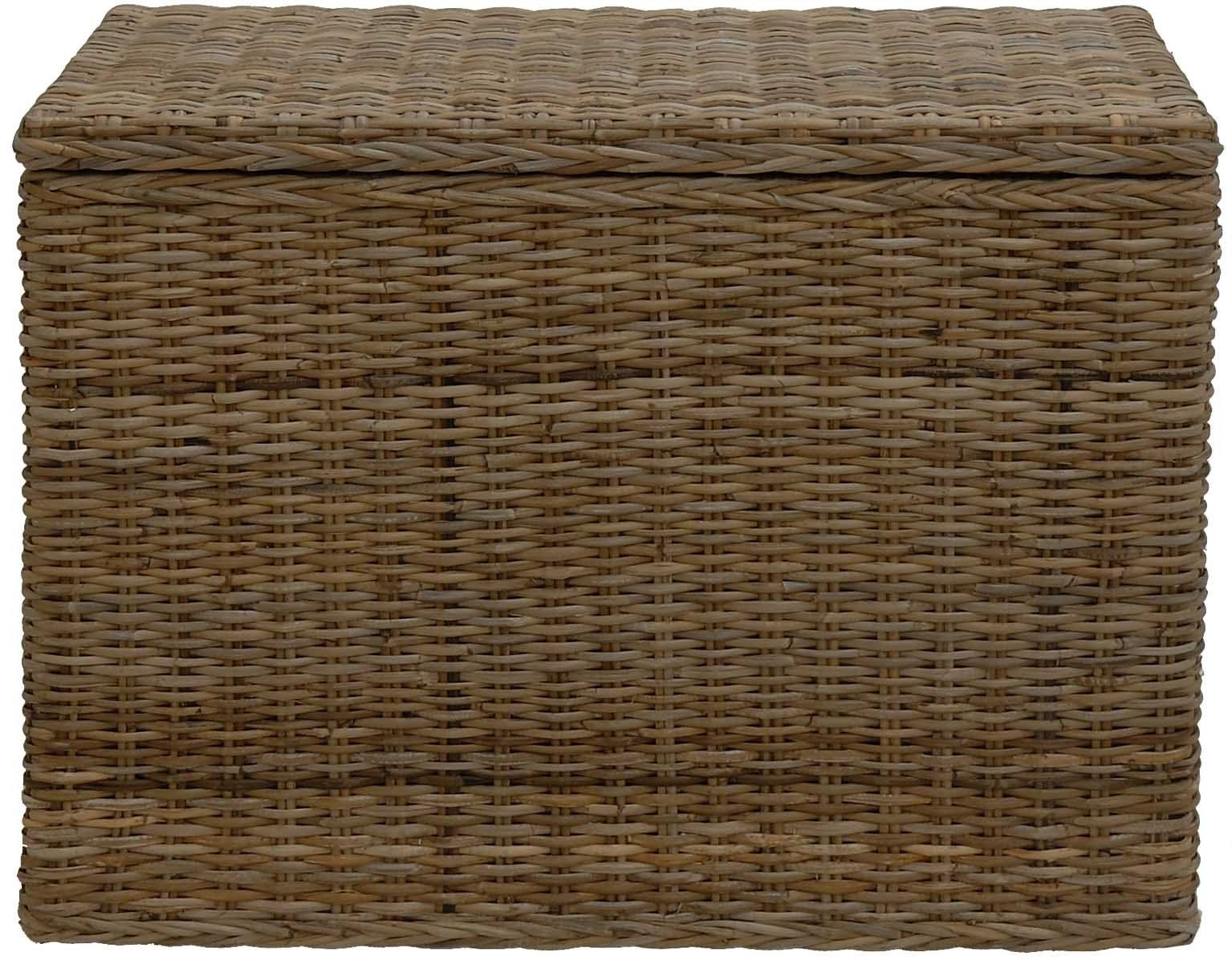 Krines Home Wäschesortierer Rattan Wäschekorb 3 günstig online kaufen
